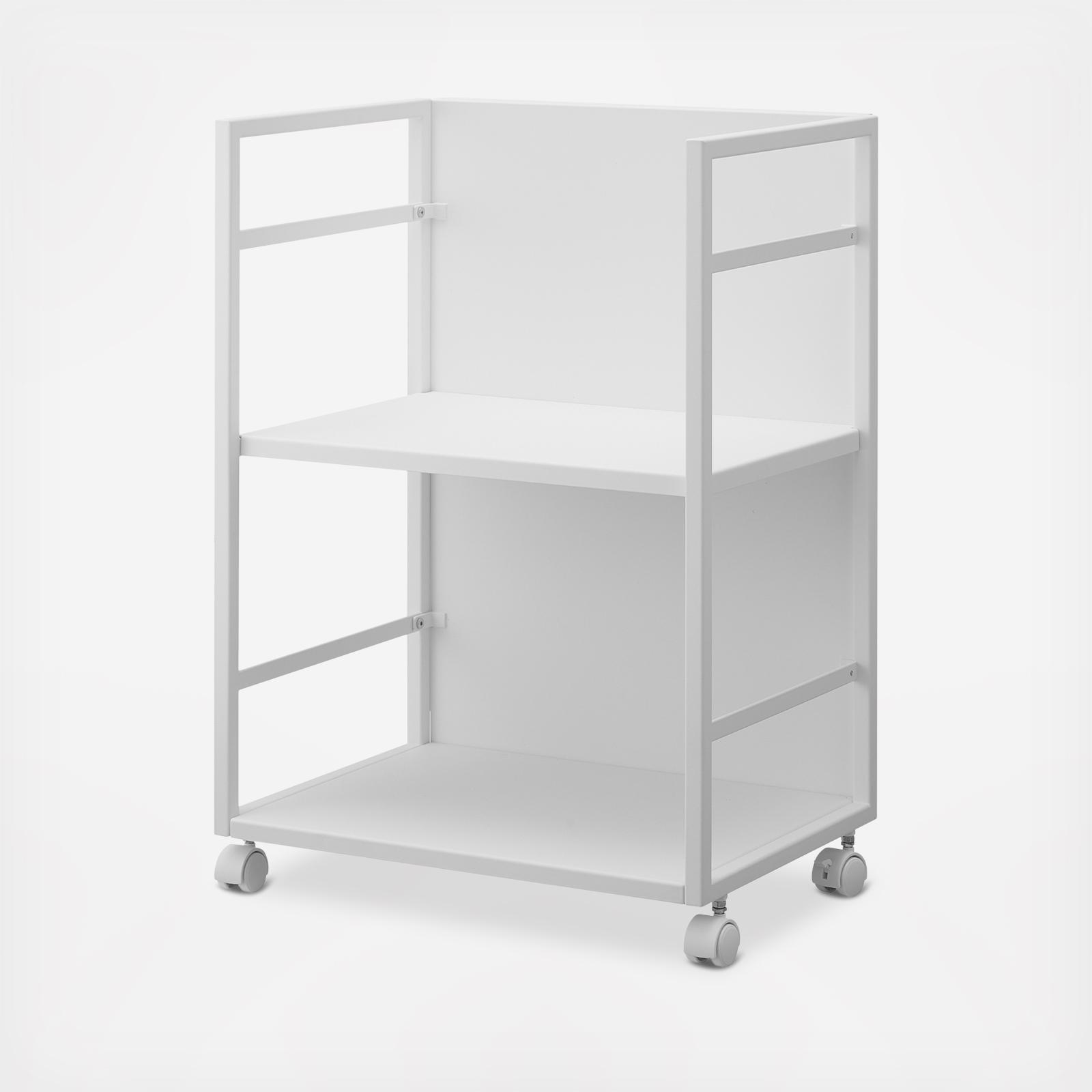Tower 2-Tier Hideaway Storage Cart 2 Tower 2-Tier Hideaway Storage Cart