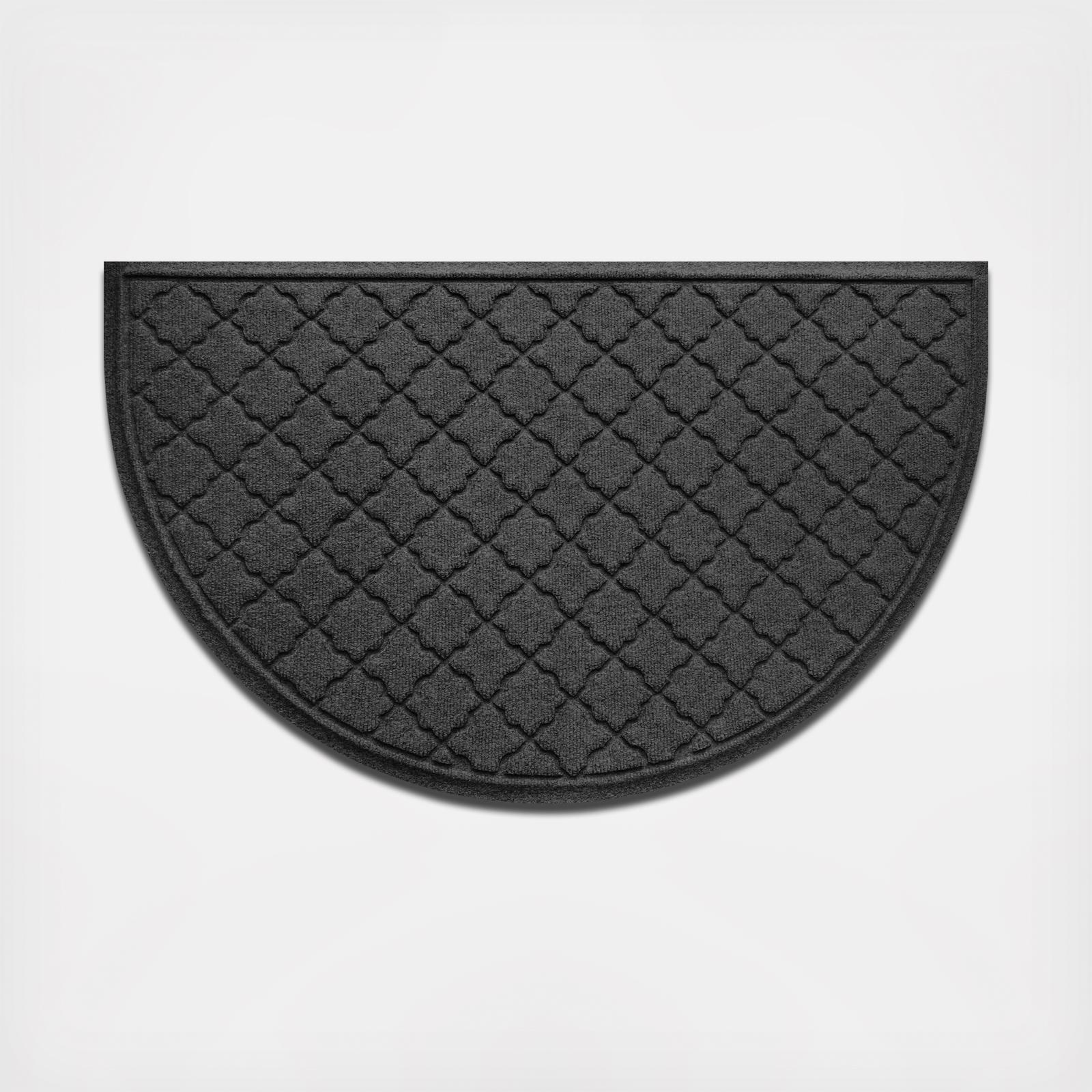 WaterHog Cordova Indoor/Outdoor Half Round Door Mat
