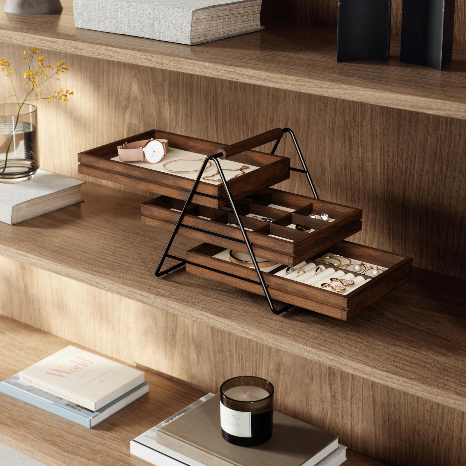 Terrace 3-Tier Jewelry Tray 13 Terrace 3-Tier Jewelry Tray