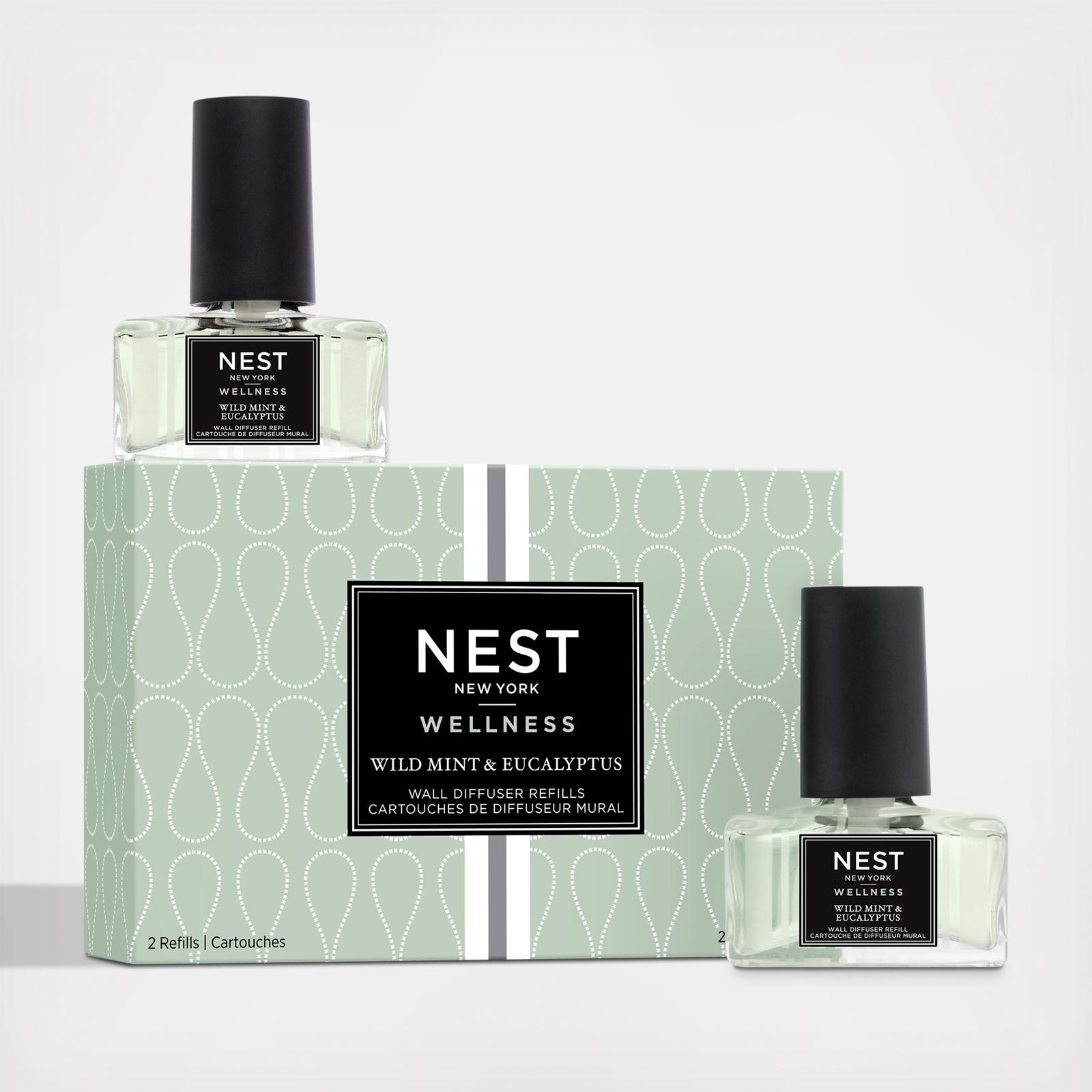 Wild Mint & Eucalyptus Wall Diffuser Refill, Set of 2 2 Wild Mint & Eucalyptus Wall Diffuser Refill, Set of 2