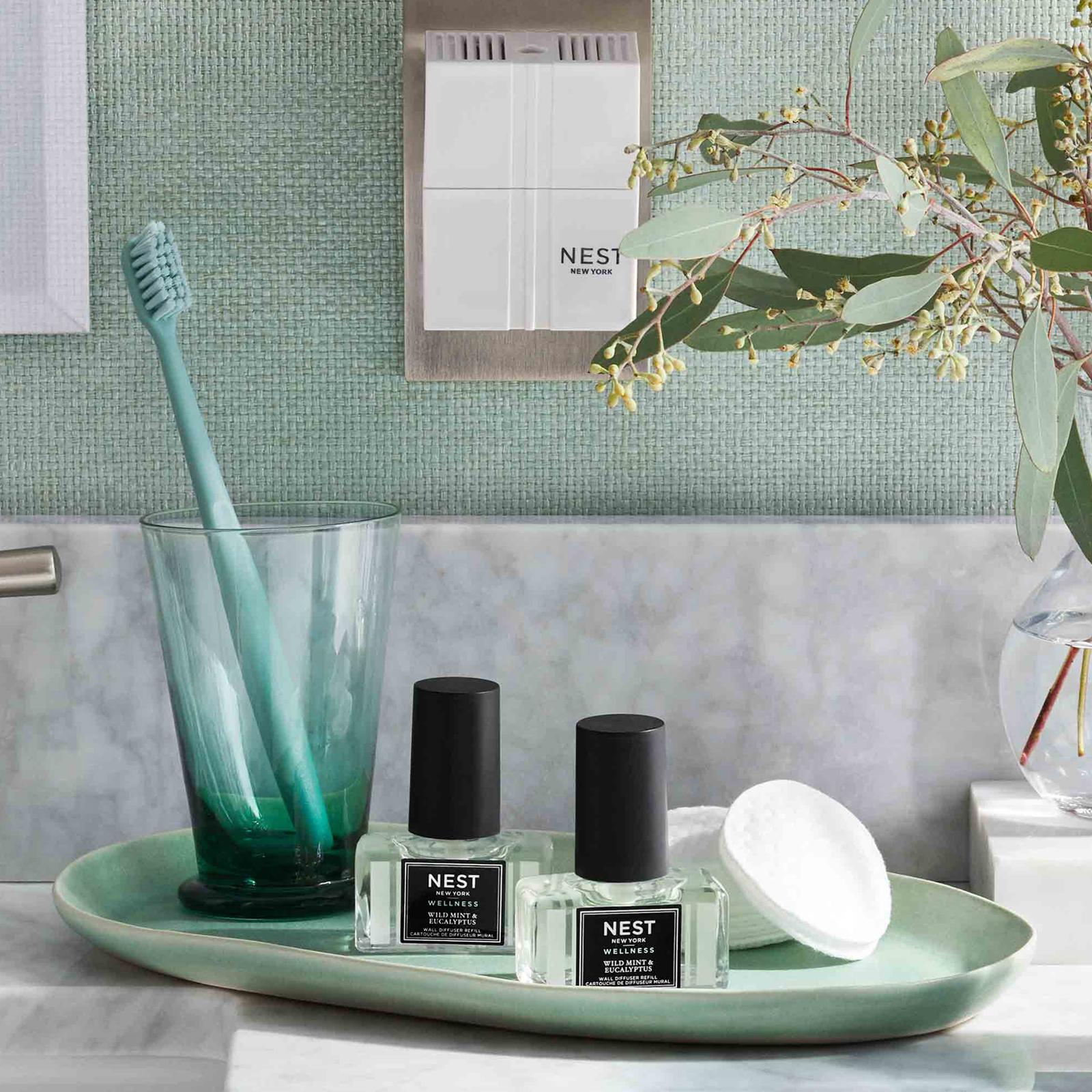 Wild Mint & Eucalyptus Wall Diffuser Refill, Set of 2 4 Wild Mint & Eucalyptus Wall Diffuser Refill, Set of 2