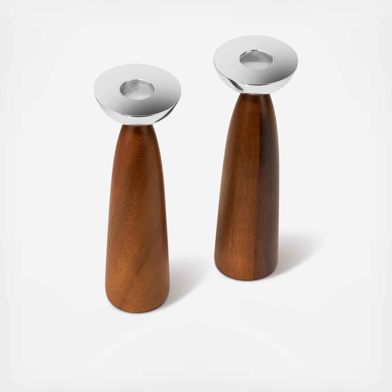 Unity Sabbath Candlestick, Set of 2 3 Unity Sabbath Candlestick, Set of 2