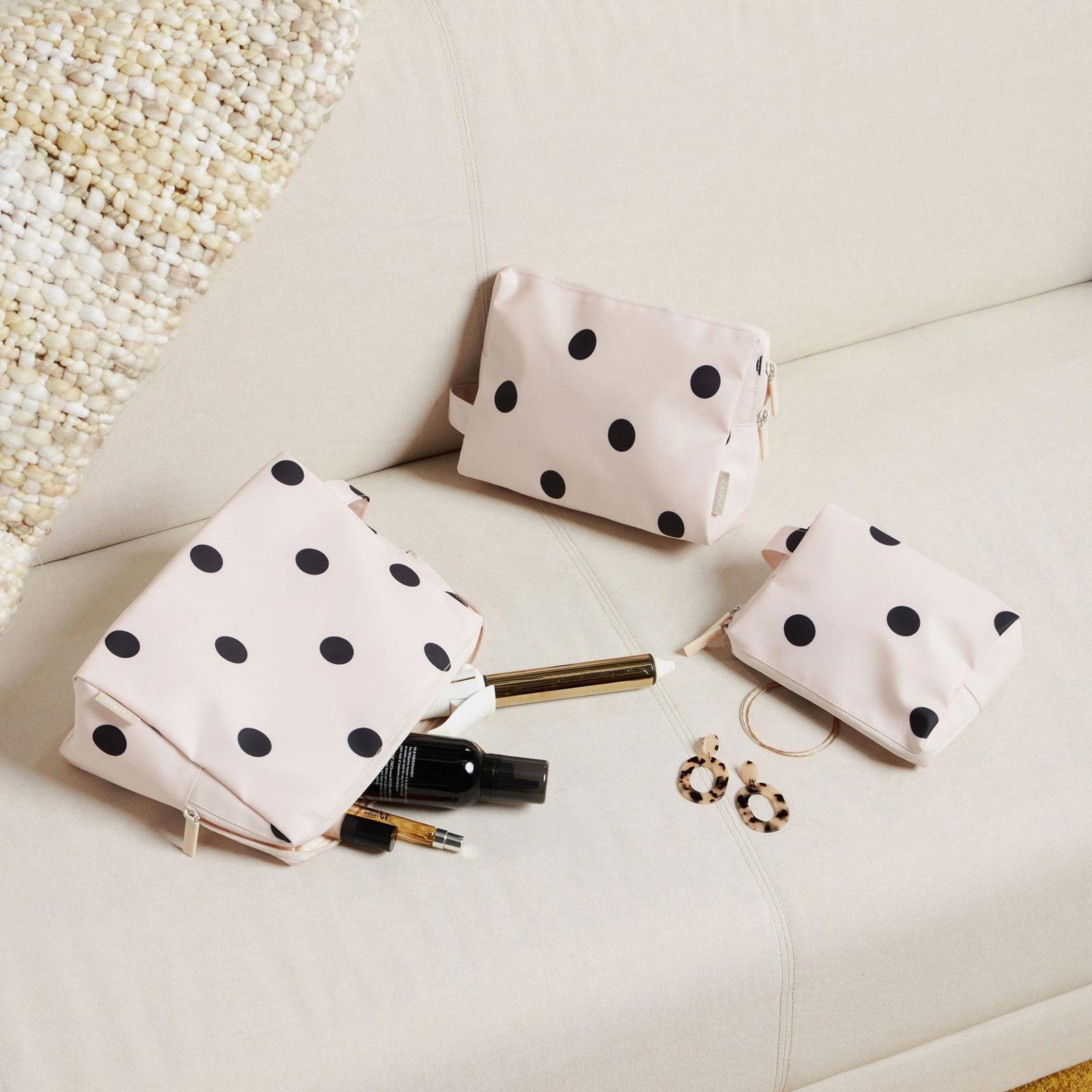 3-Piece Water Resistant Zip Pouch Set 1 3-Piece Water Resistant Zip Pouch Set