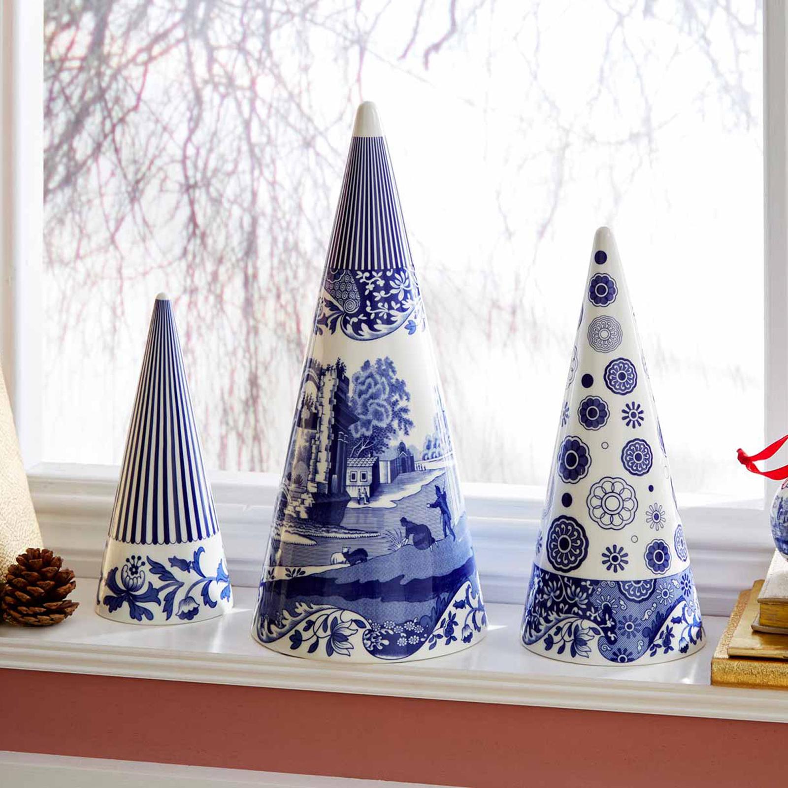 Blue Italian Christmas Topiary