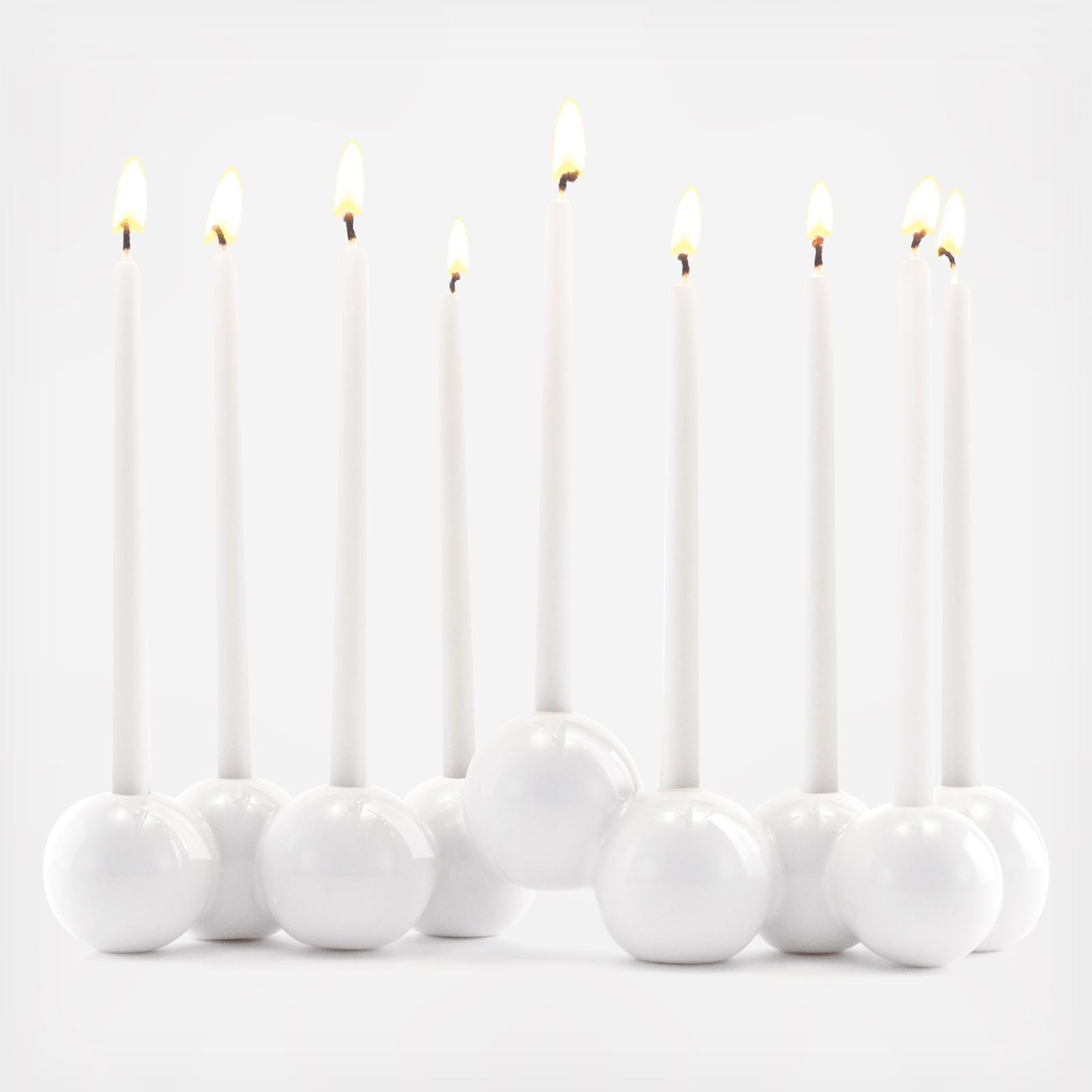Bubble Menorah 9 Bubble Menorah
