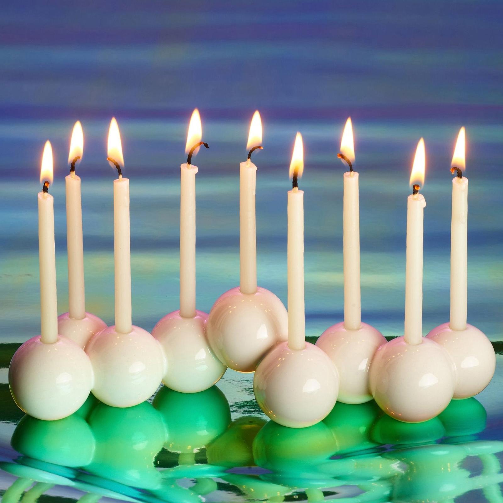 Bubble Menorah 2 Bubble Menorah