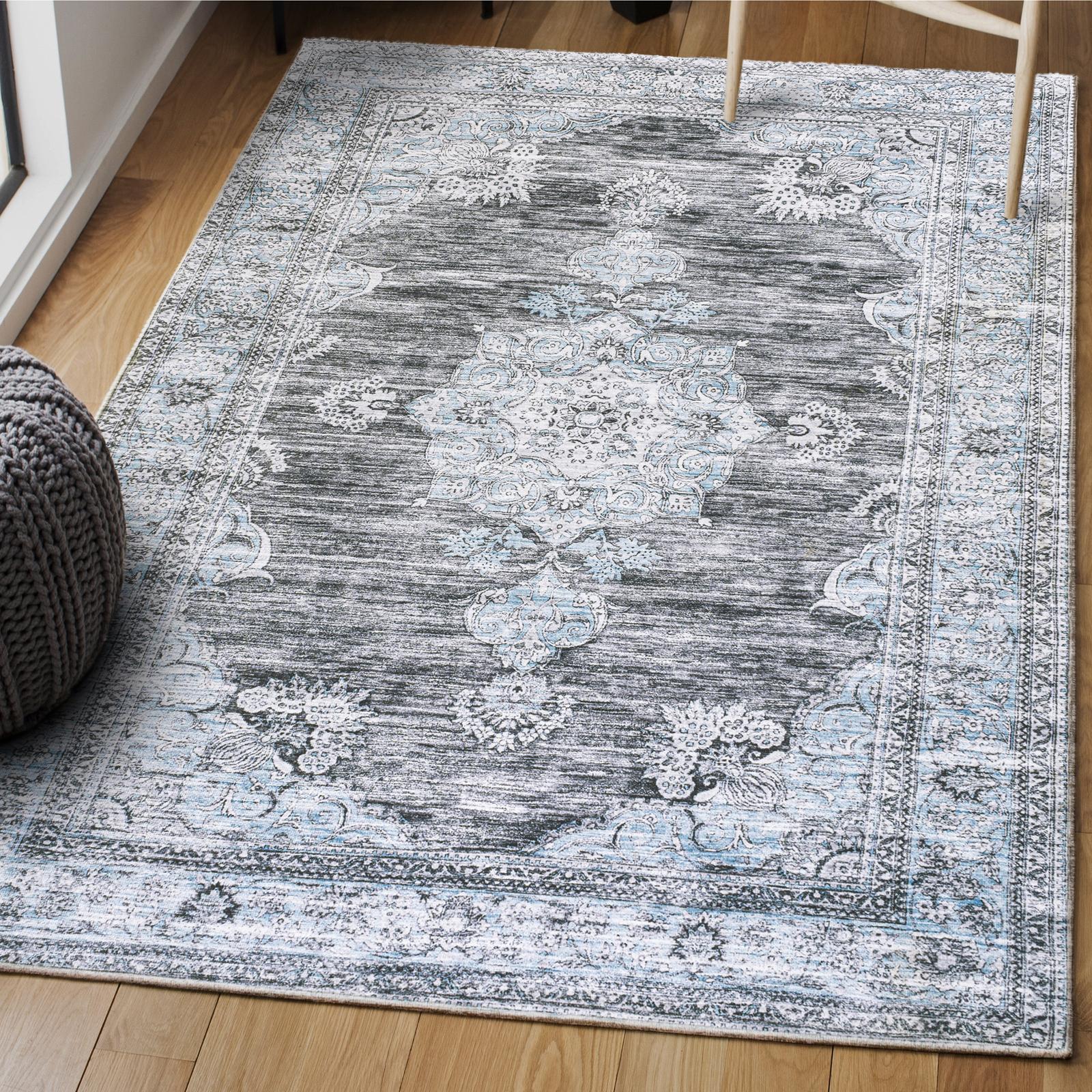 Bausch Bohemian Distressed Chenille Area Rug