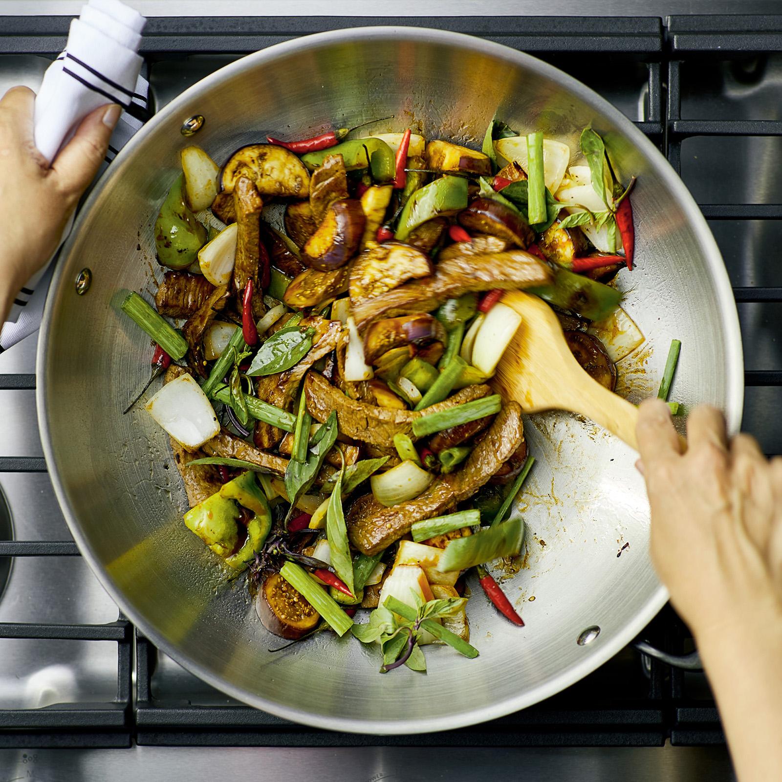 5-Ply Clad Stainless Steel Wok 1 5-Ply Clad Stainless Steel Wok