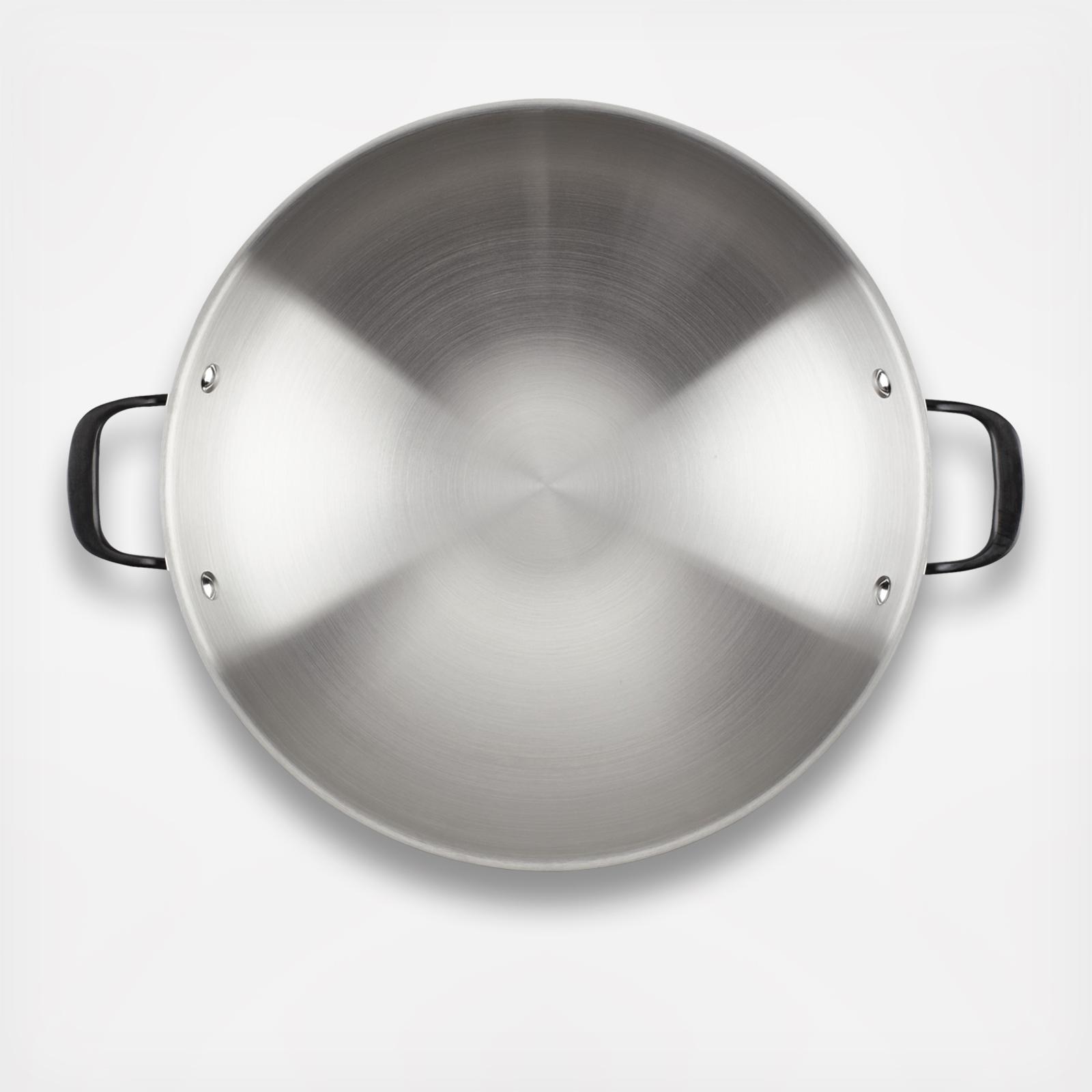 5-Ply Clad Stainless Steel Wok 2 5-Ply Clad Stainless Steel Wok