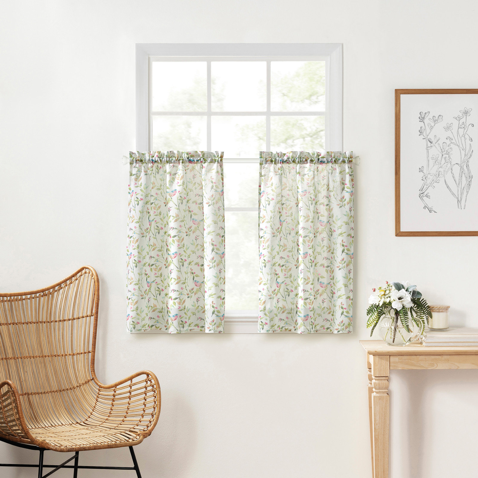 Kensington Garden Print Tier, Set of 2