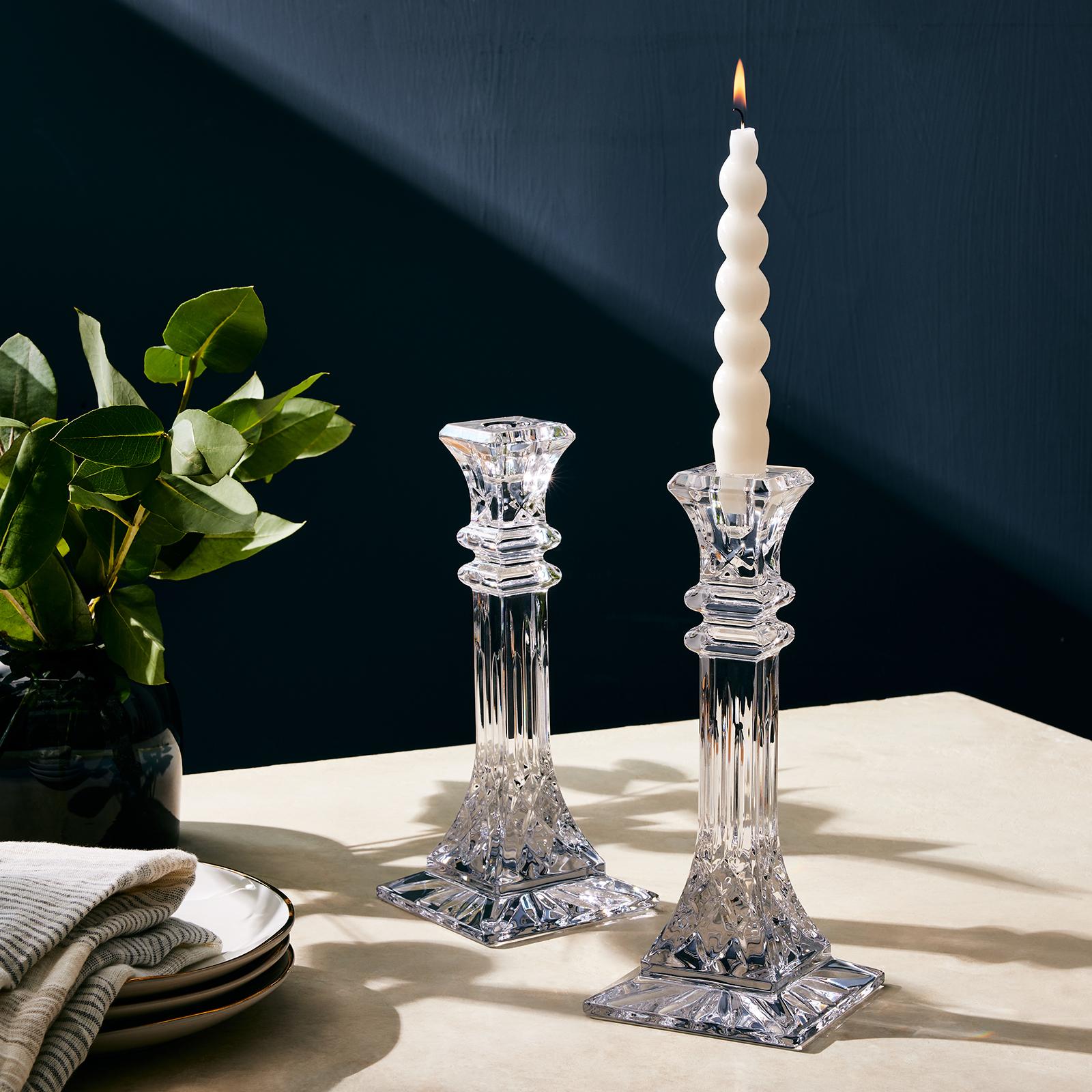 Lismore Candlestick, Set of 2 12 Lismore Candlestick, Set of 2