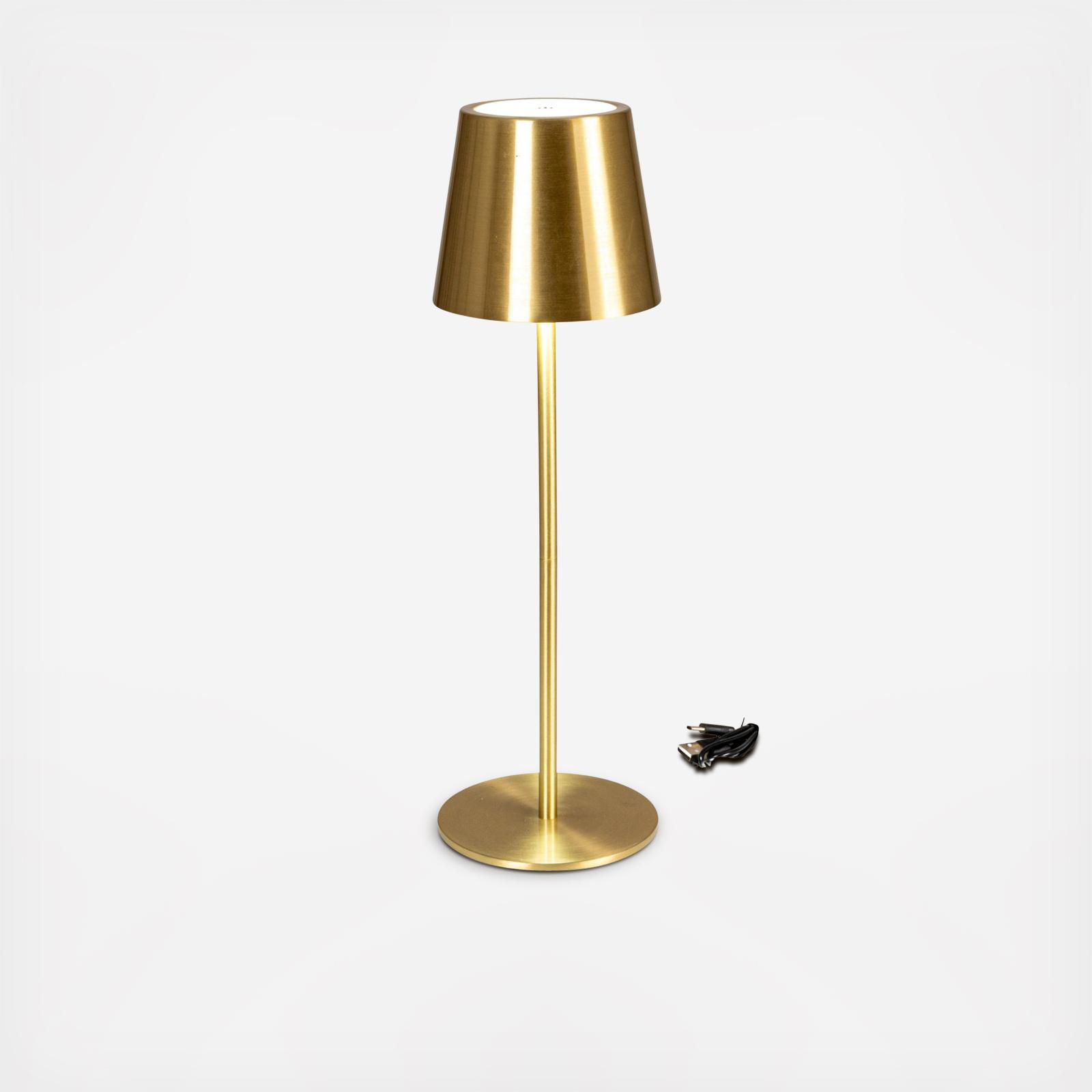 Metal LED Rechargeable Table Lamp with Touch Sensor 4 Metal LED Rechargeable Table Lamp with Touch Sensor
