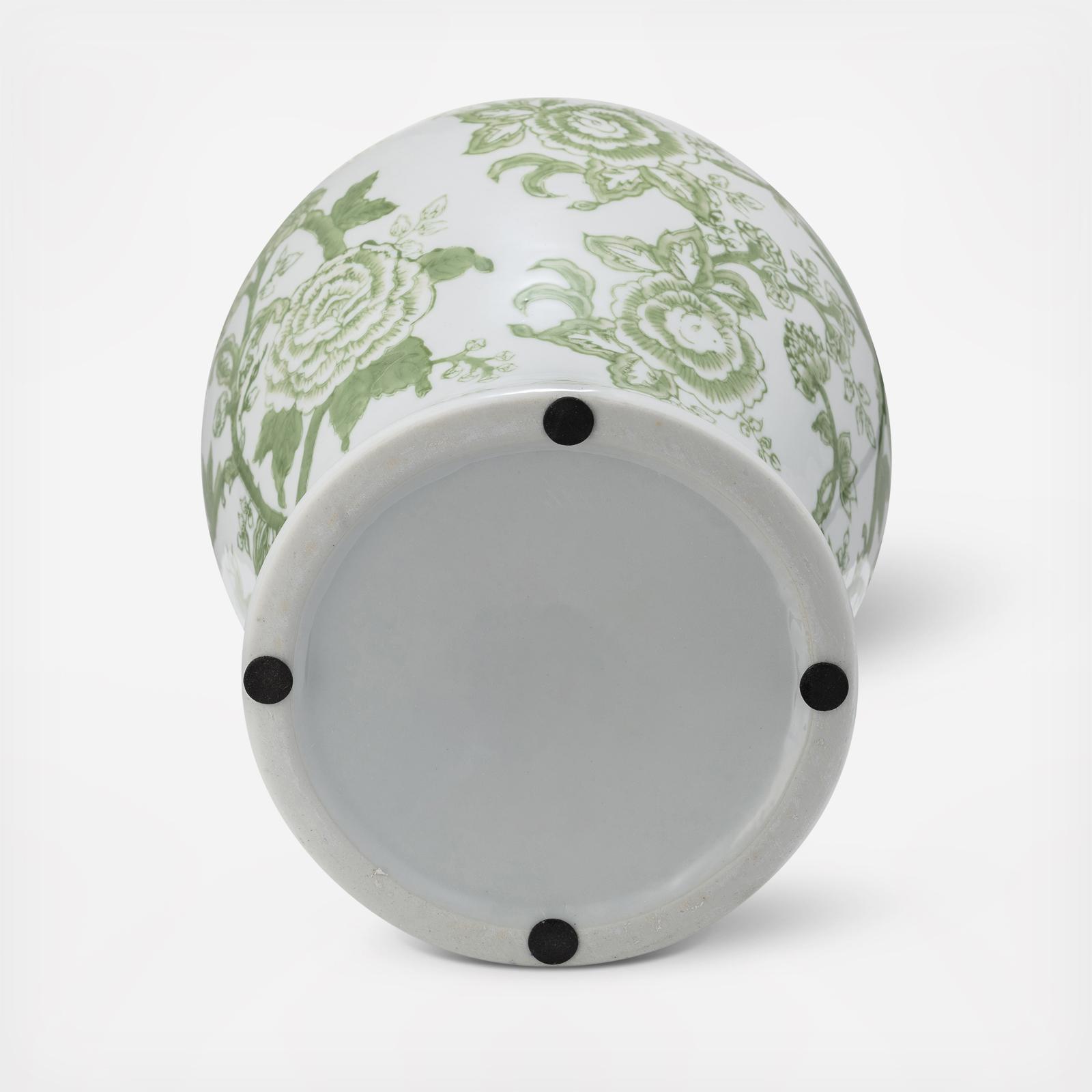 Modern Contemporary Chinoiserie Temple Jar 4 Modern Contemporary Chinoiserie Temple Jar