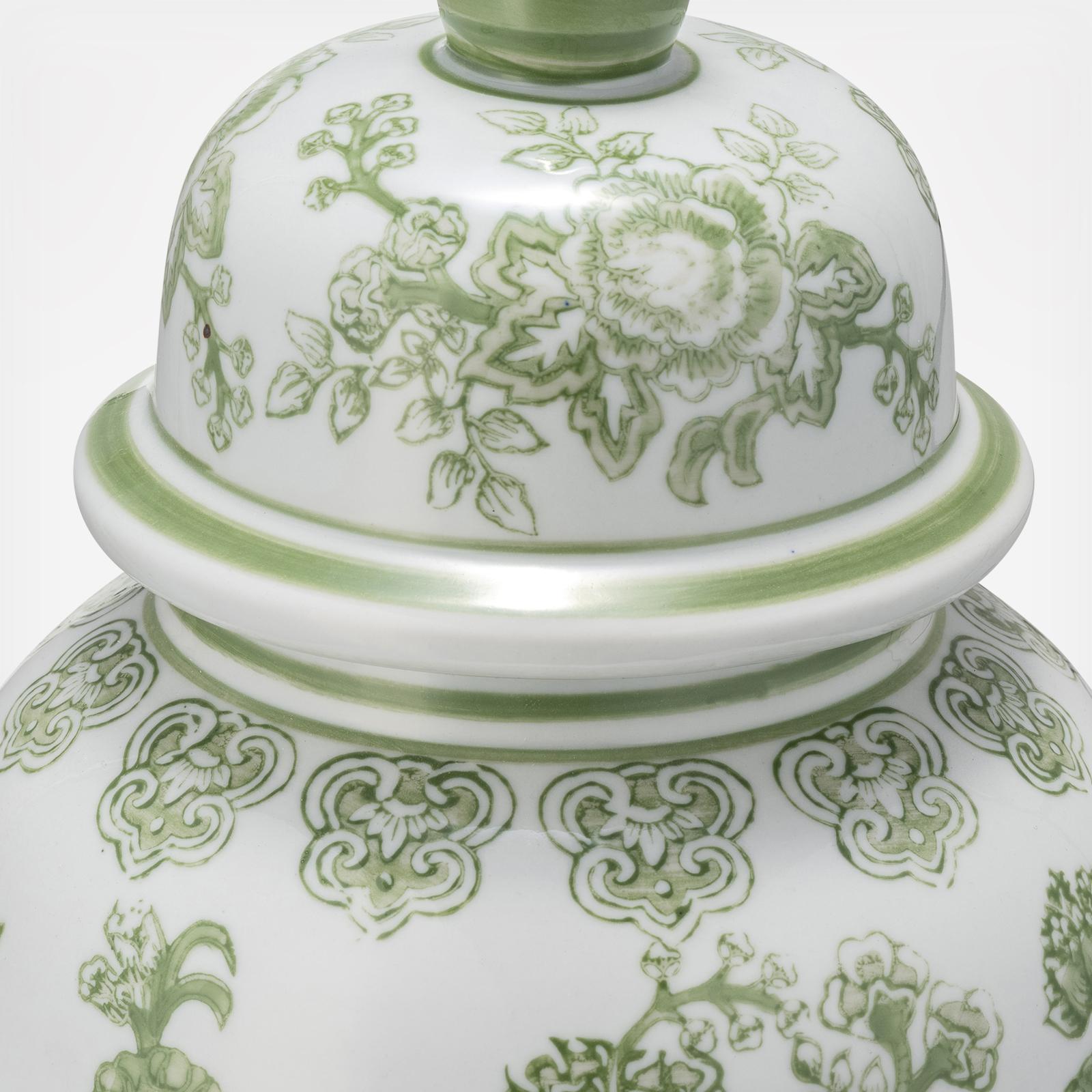 Modern Contemporary Chinoiserie Temple Jar 5 Modern Contemporary Chinoiserie Temple Jar