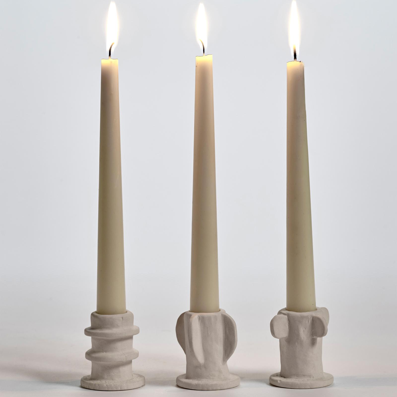 Marie Assorted Medium Candle Holder by Marie Michielssen, Set of 3 2 Marie Assorted Medium Candle Holder by Marie Michielssen, Set of 3