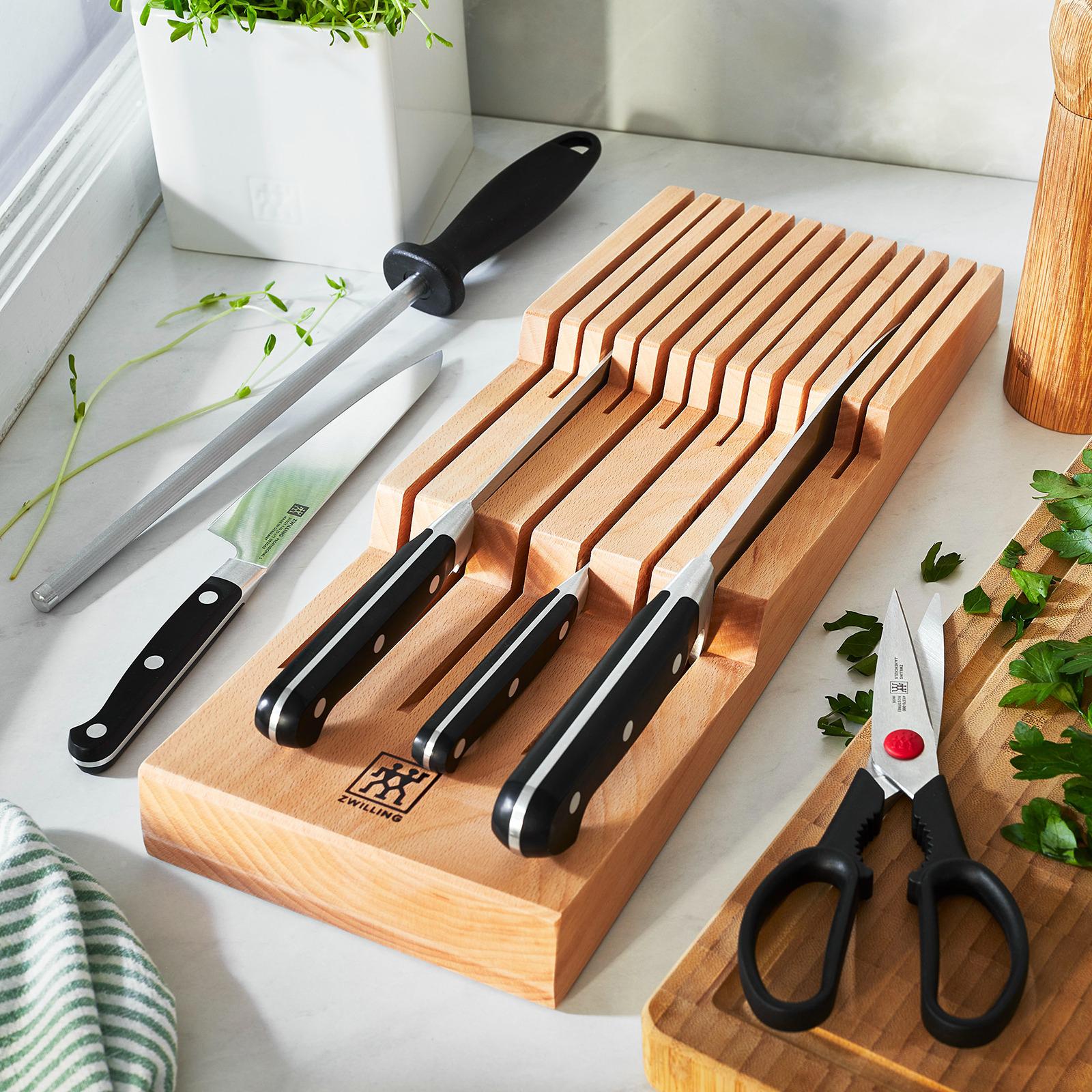 In-Drawer 12-Slot Knife Organizer 14 In-Drawer 12-Slot Knife Organizer