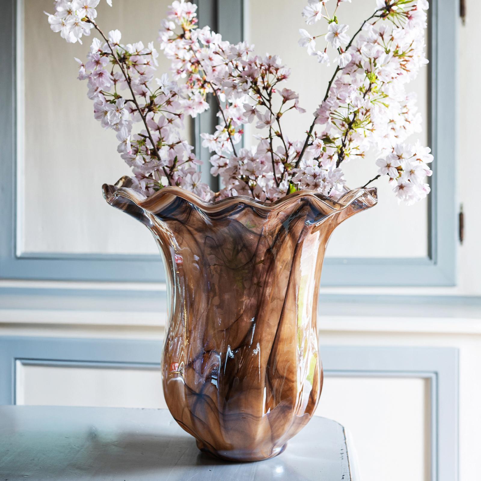 Onda Glass Large Tulip Vase 9 Onda Glass Large Tulip Vase