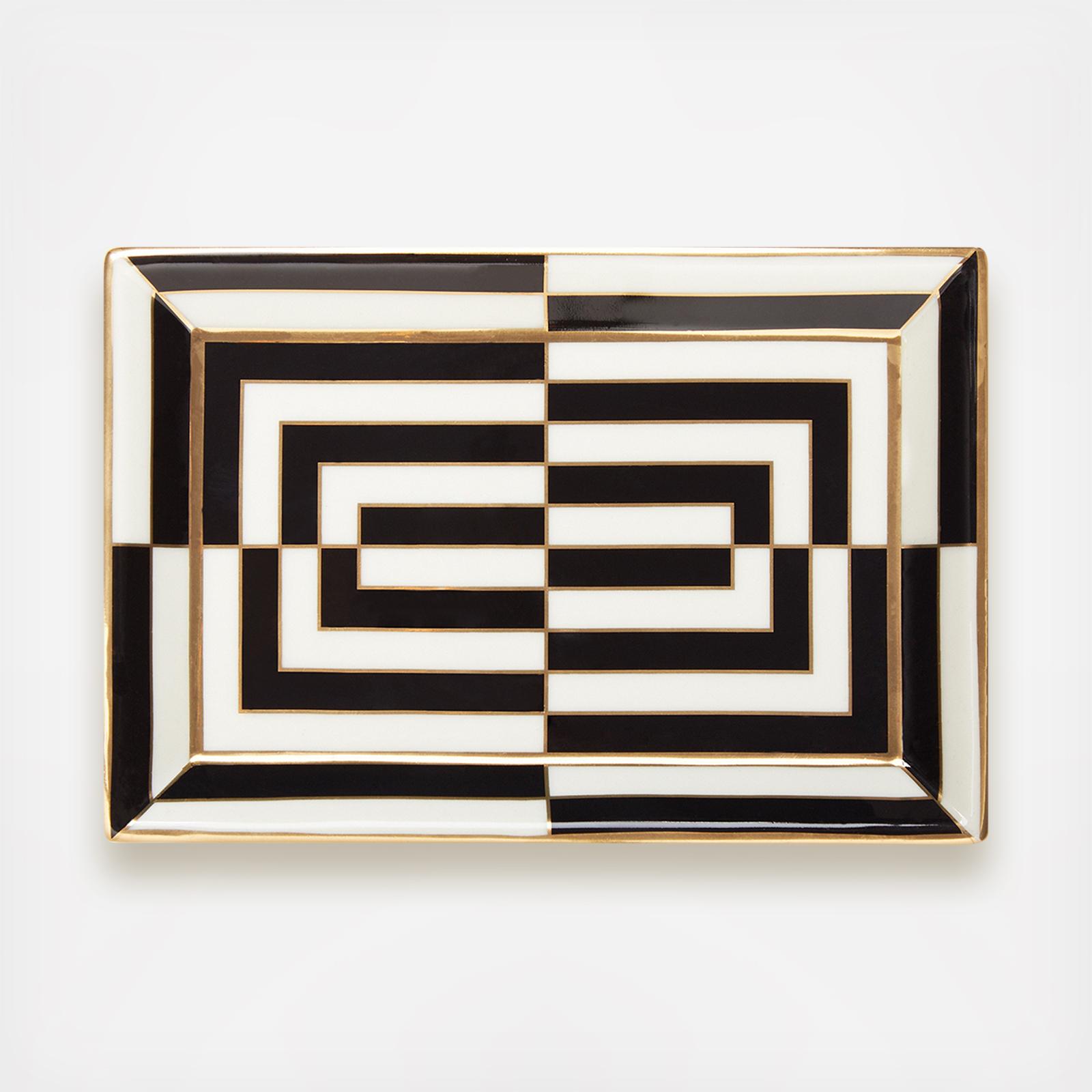 Op Art Rectangle Tray 4 Op Art Rectangle Tray