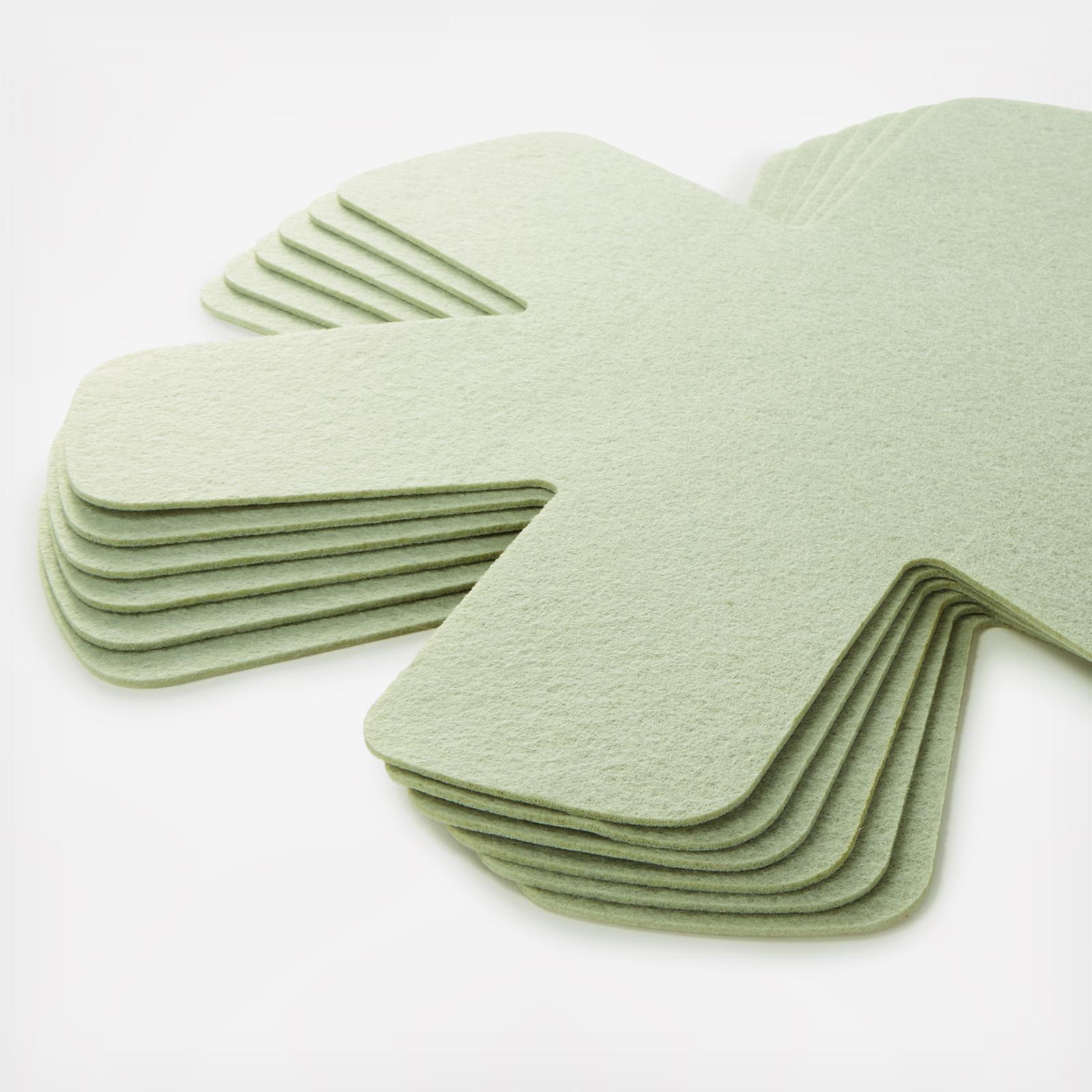 Leo Balance Felt Pan Protector, Set of 6 4 Leo Balance Felt Pan Protector, Set of 6