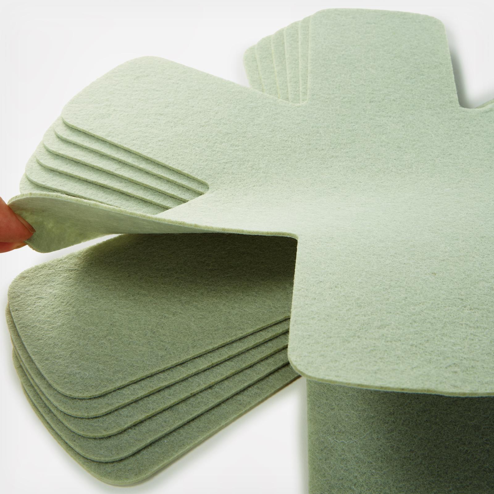 Leo Balance Felt Pan Protector, Set of 6 5 Leo Balance Felt Pan Protector, Set of 6