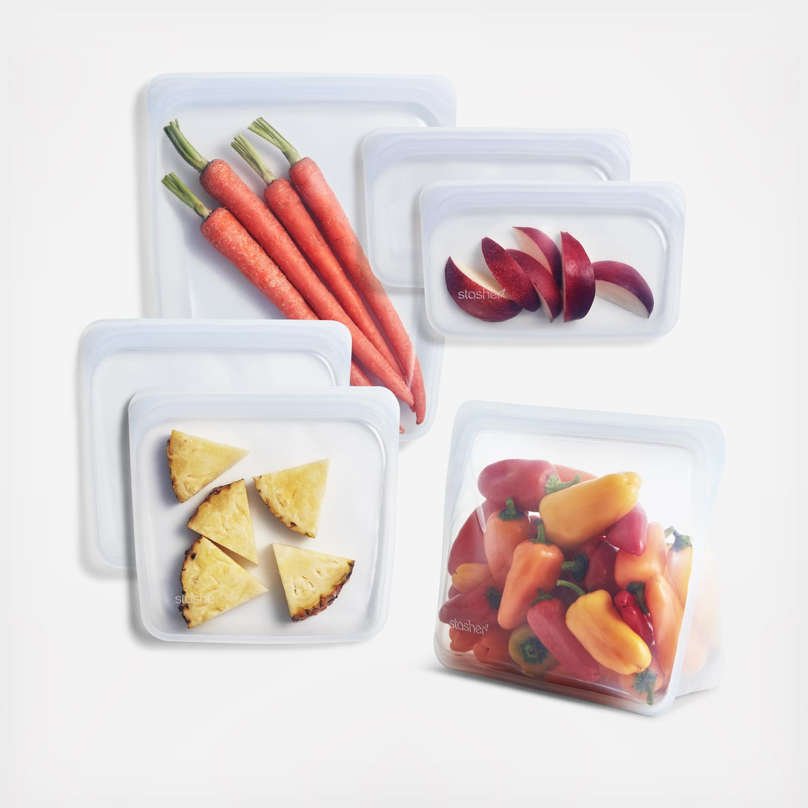 Reusable Silicone Bag 6-Piece Starter Set
