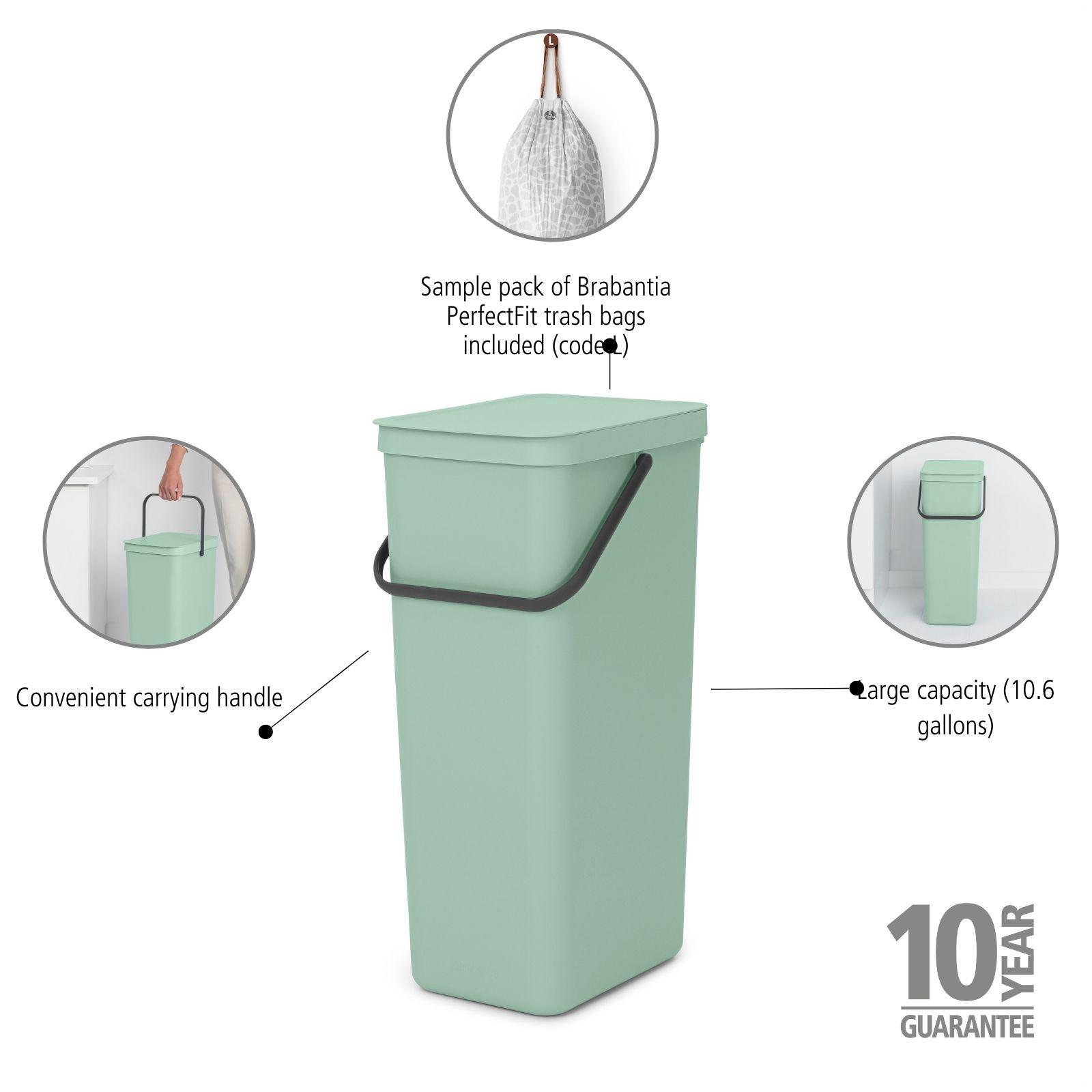 Sort & Go 40-Liter Recycle Bin 8 Sort & Go 40-Liter Recycle Bin