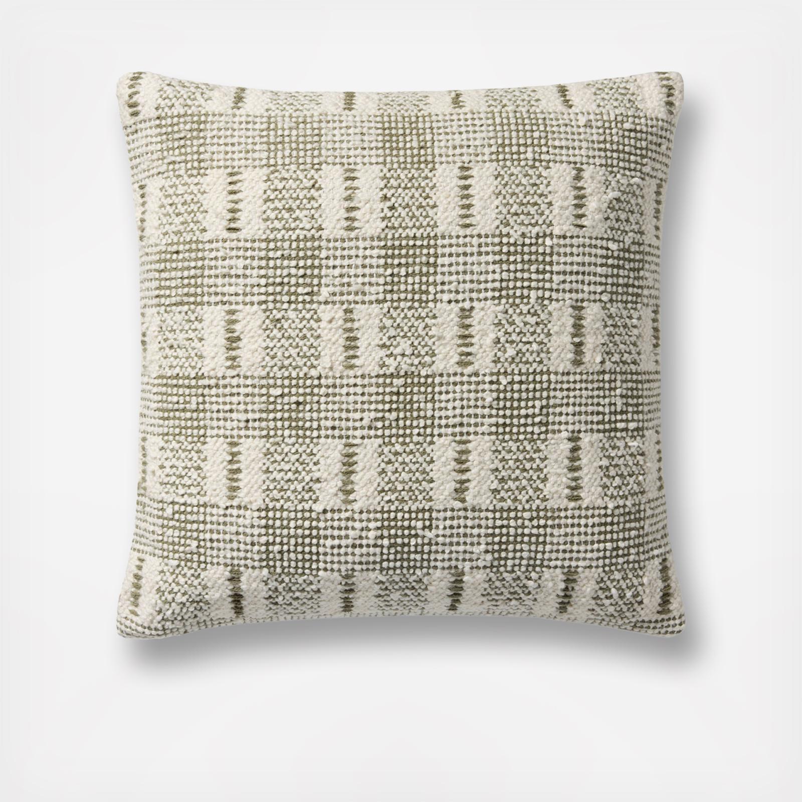 Textured Plaid Throw Pillow 4 Textured Plaid Throw Pillow