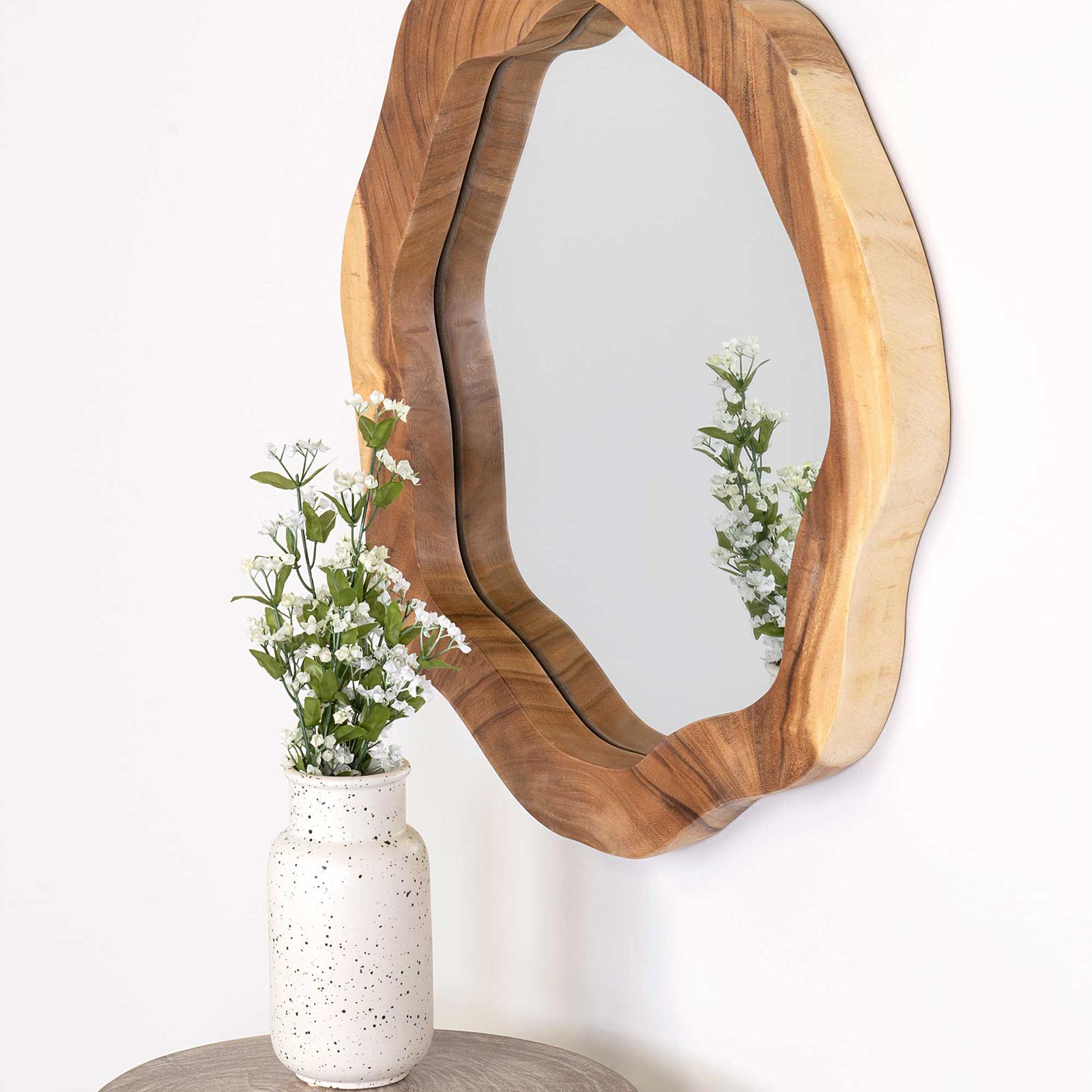 Victor Live Edge Solid Wood Mirror 4 Victor Live Edge Solid Wood Mirror