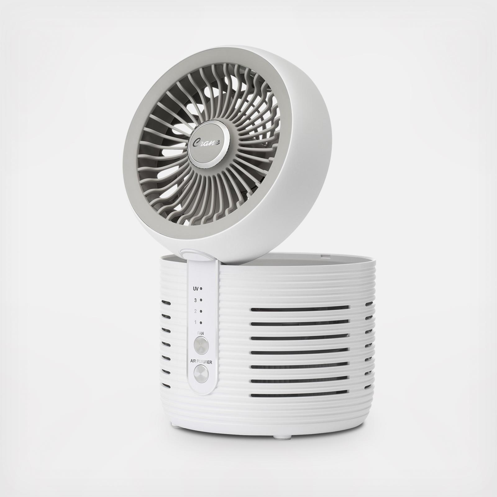 2-In-1 Desk Top Air Purifier and Fan 4 2-In-1 Desk Top Air Purifier and Fan