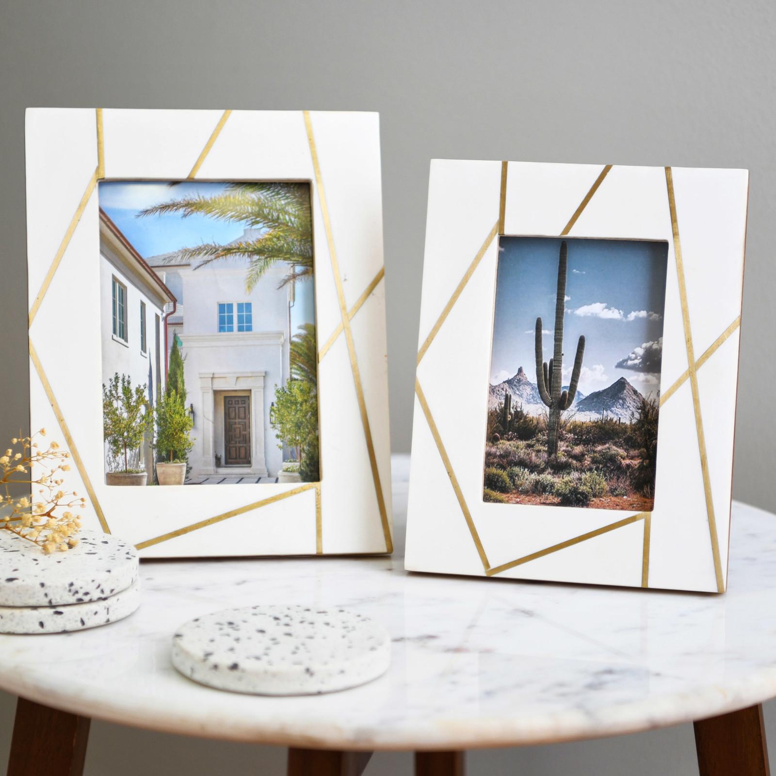 2-Piece Resin Photo Frame Set 16 2-Piece Resin Photo Frame Set