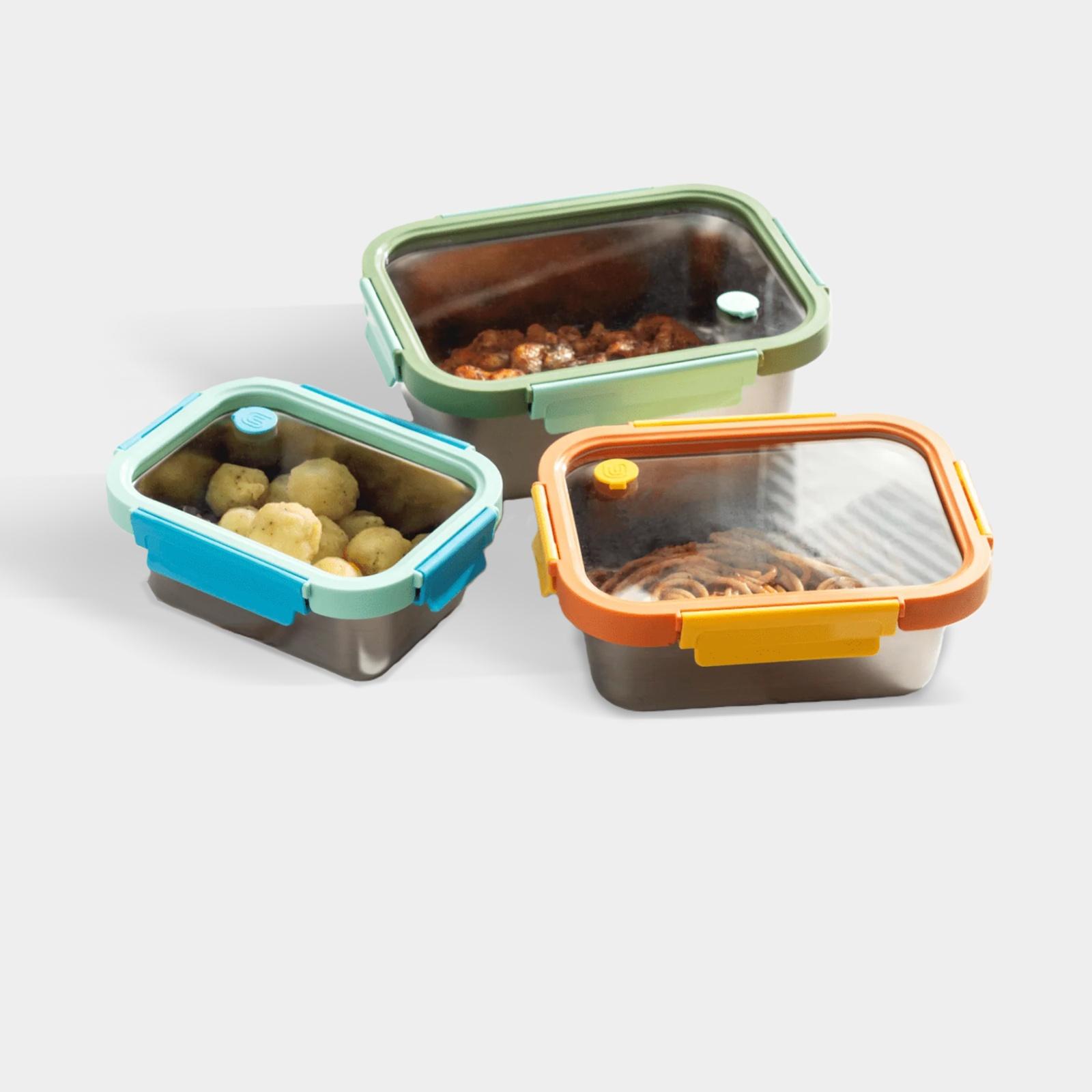 3-Piece Mix & Match Steel Container Set
