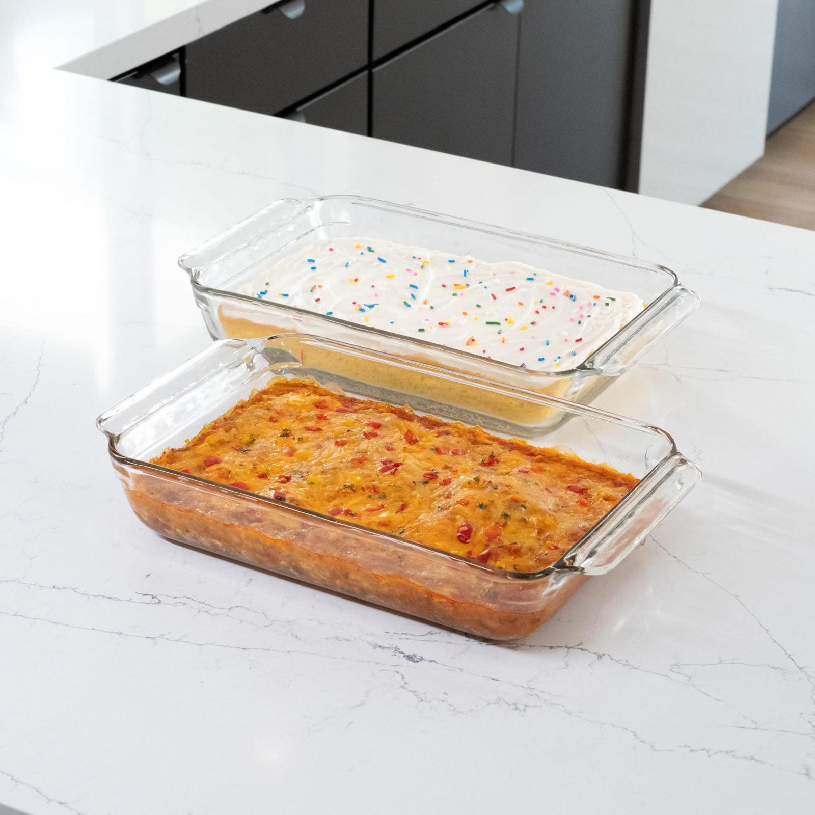 Baker’s Premium 4-Piece Glass Baking Dish Set 6 Baker’s Premium 4-Piece Glass Baking Dish Set