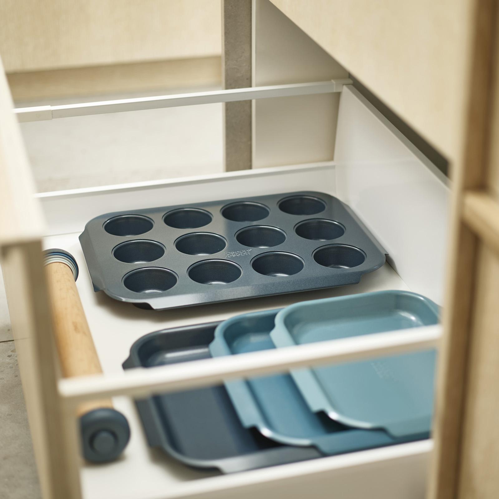 Nest Bake Nonstick 12-Cup Muffin Pan 4 Nest Bake Nonstick 12-Cup Muffin Pan