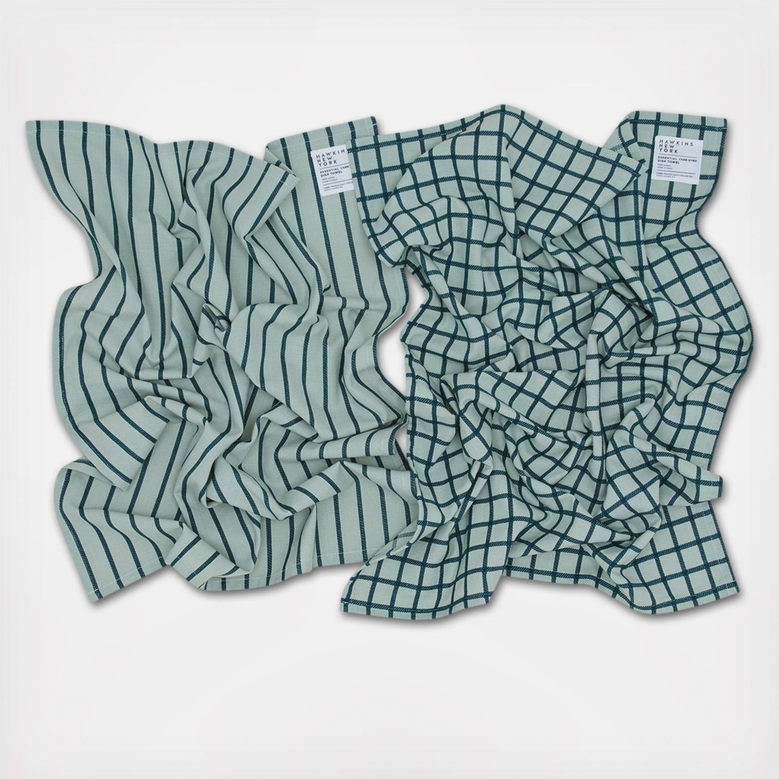 Essential Yarn Dyed Dish Towel, Set of 2