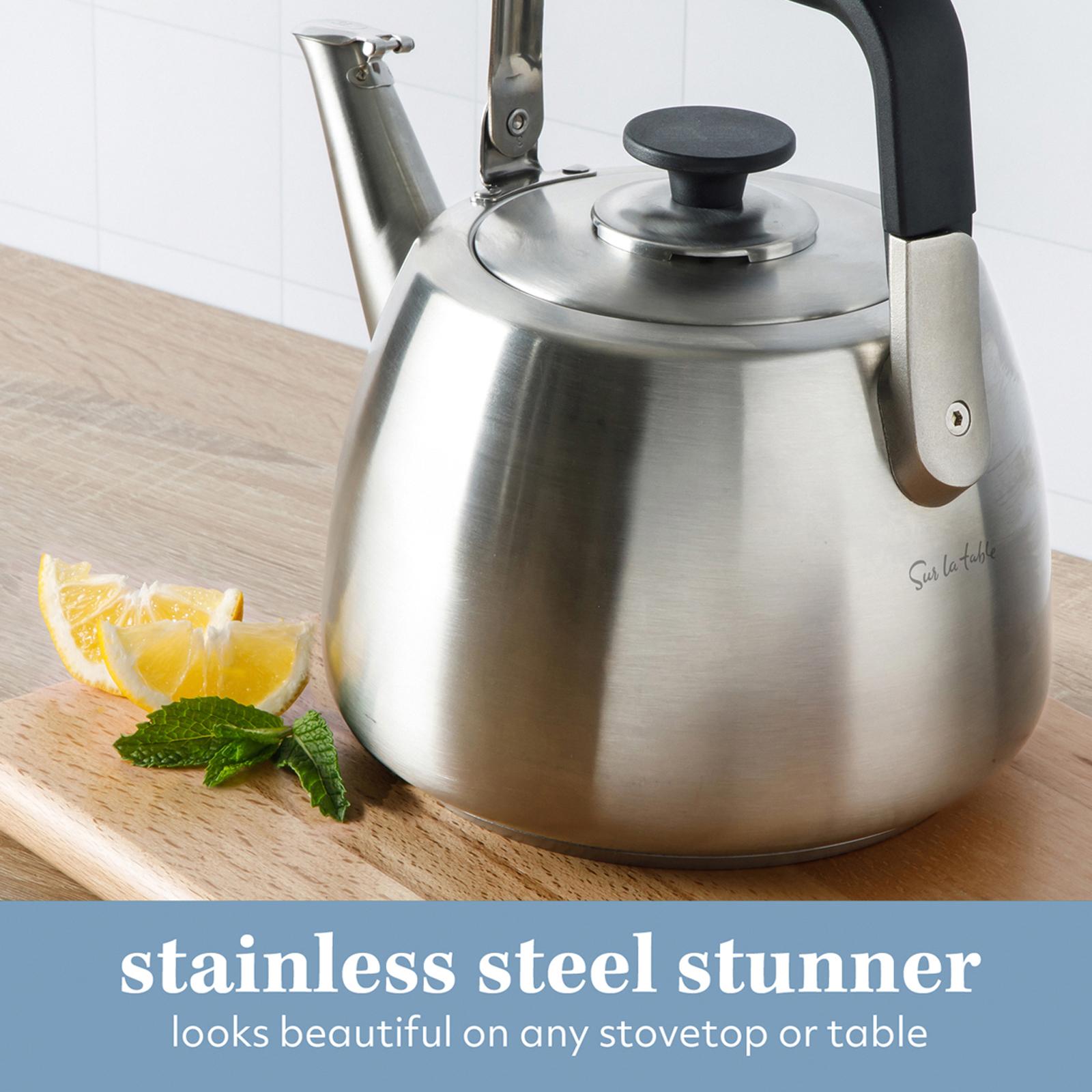 Kitchen Essential Whistling Tea Kettle 4 Kitchen Essential Whistling Tea Kettle