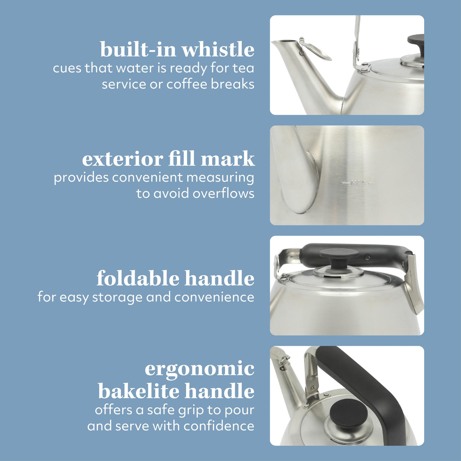 Kitchen Essential Whistling Tea Kettle 5 Kitchen Essential Whistling Tea Kettle