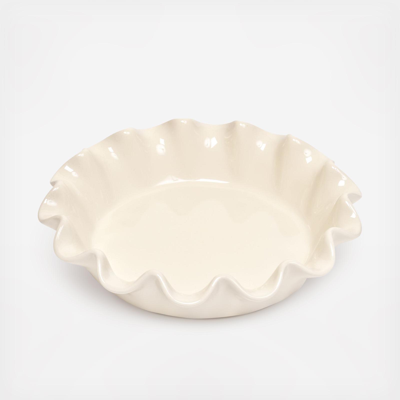 Ruffled Pie Dish 2 Ruffled Pie Dish