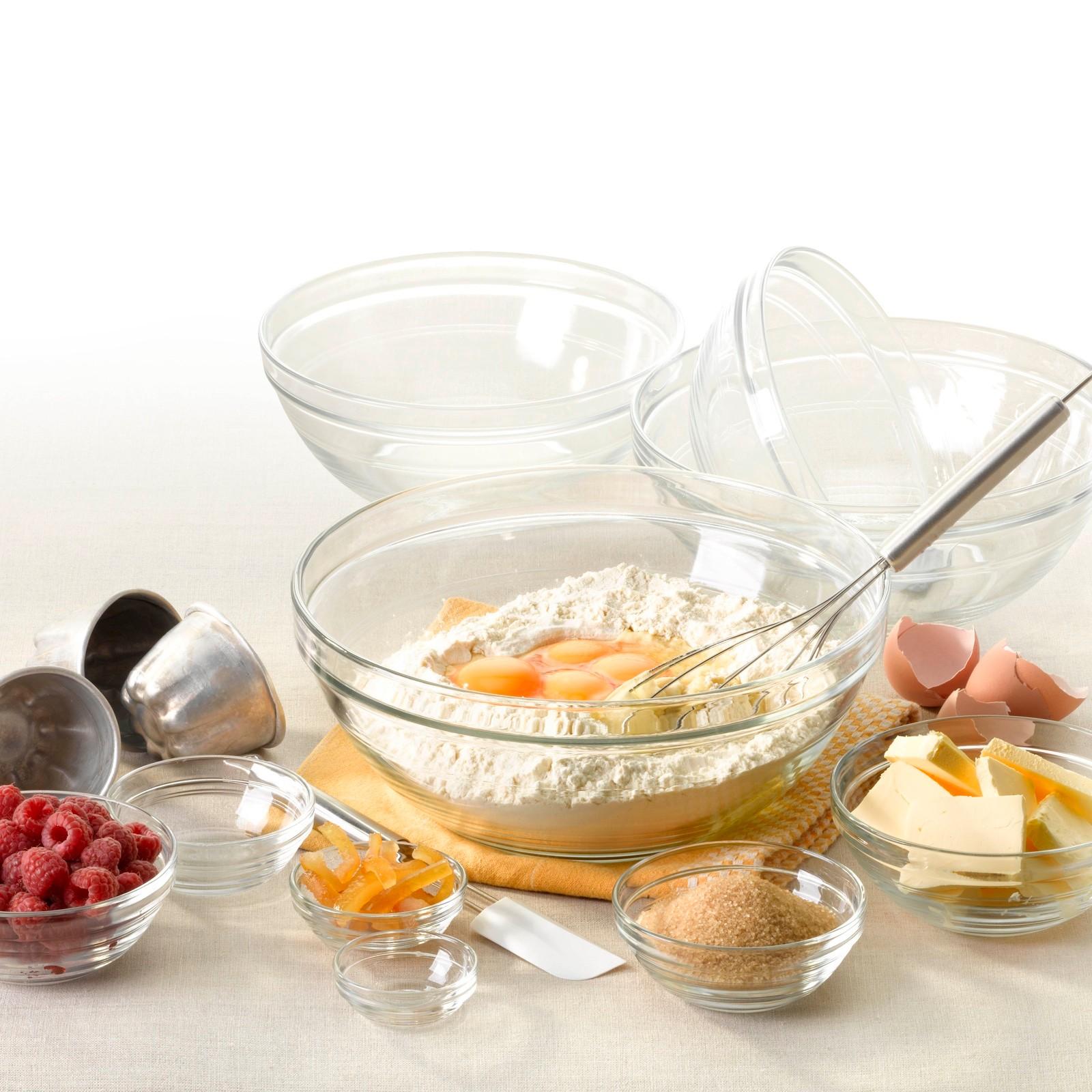 Gigogne Clear Stackable Bowl Set 1 Gigogne Clear Stackable Bowl Set