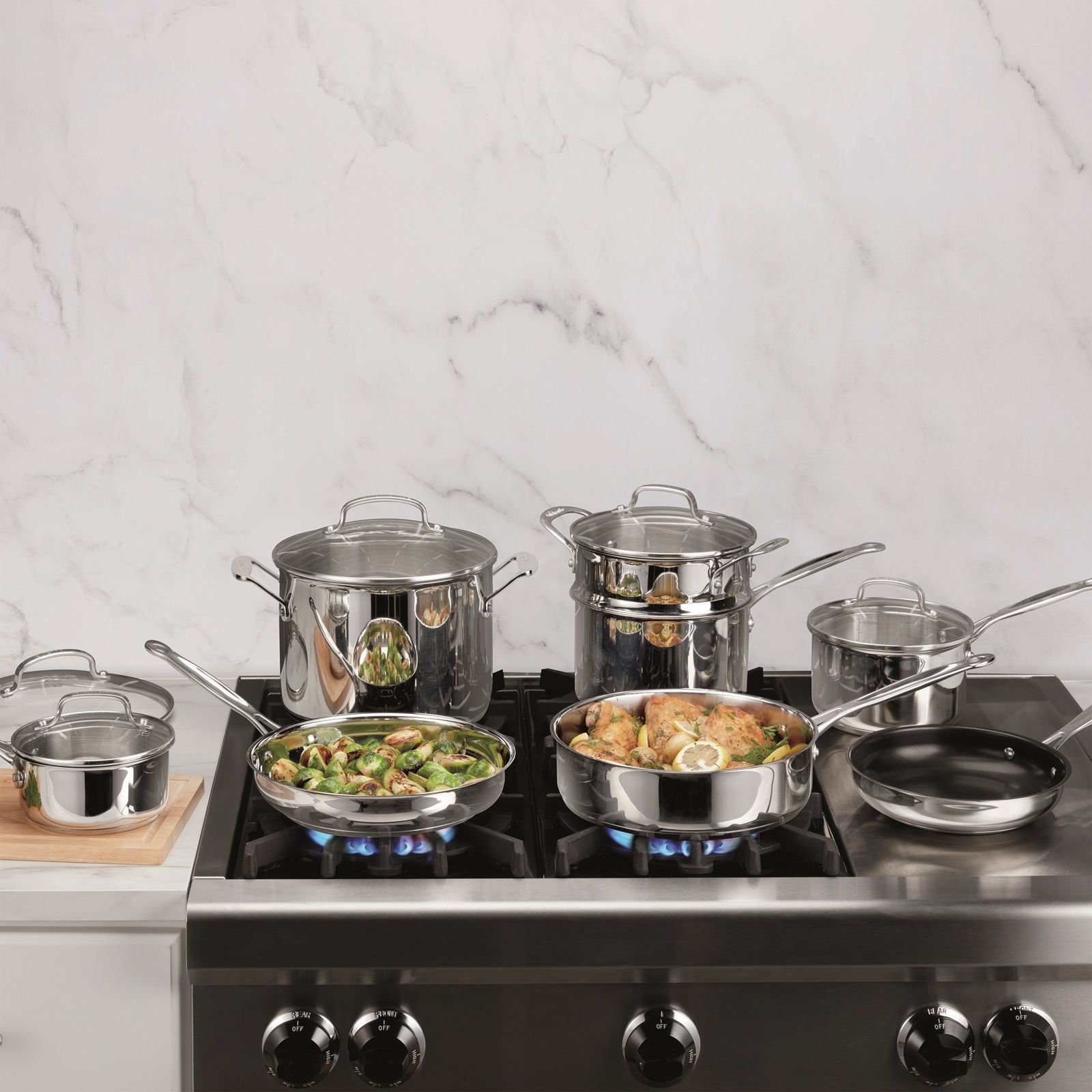Chef's Classic 13-Piece Cookware Set 77-13 3 Chef's Classic 13-Piece Cookware Set 77-13