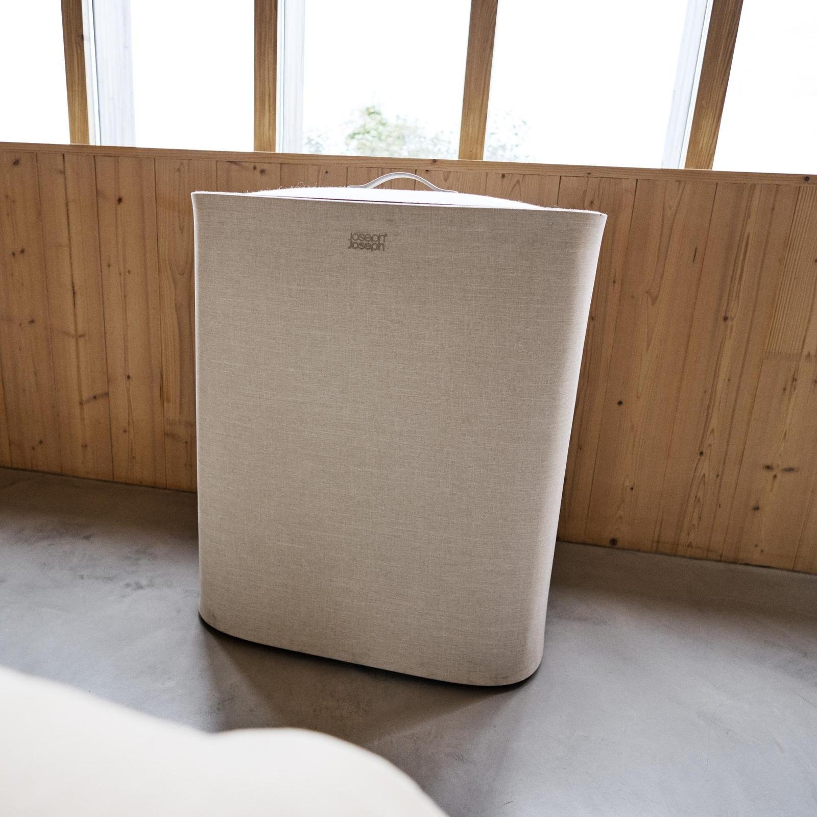 Tota 2 90-Liter 2-Laundry Hamper Separation Basket with Lid 1 Tota 2 90-Liter 2-Laundry Hamper Separation Basket with Lid