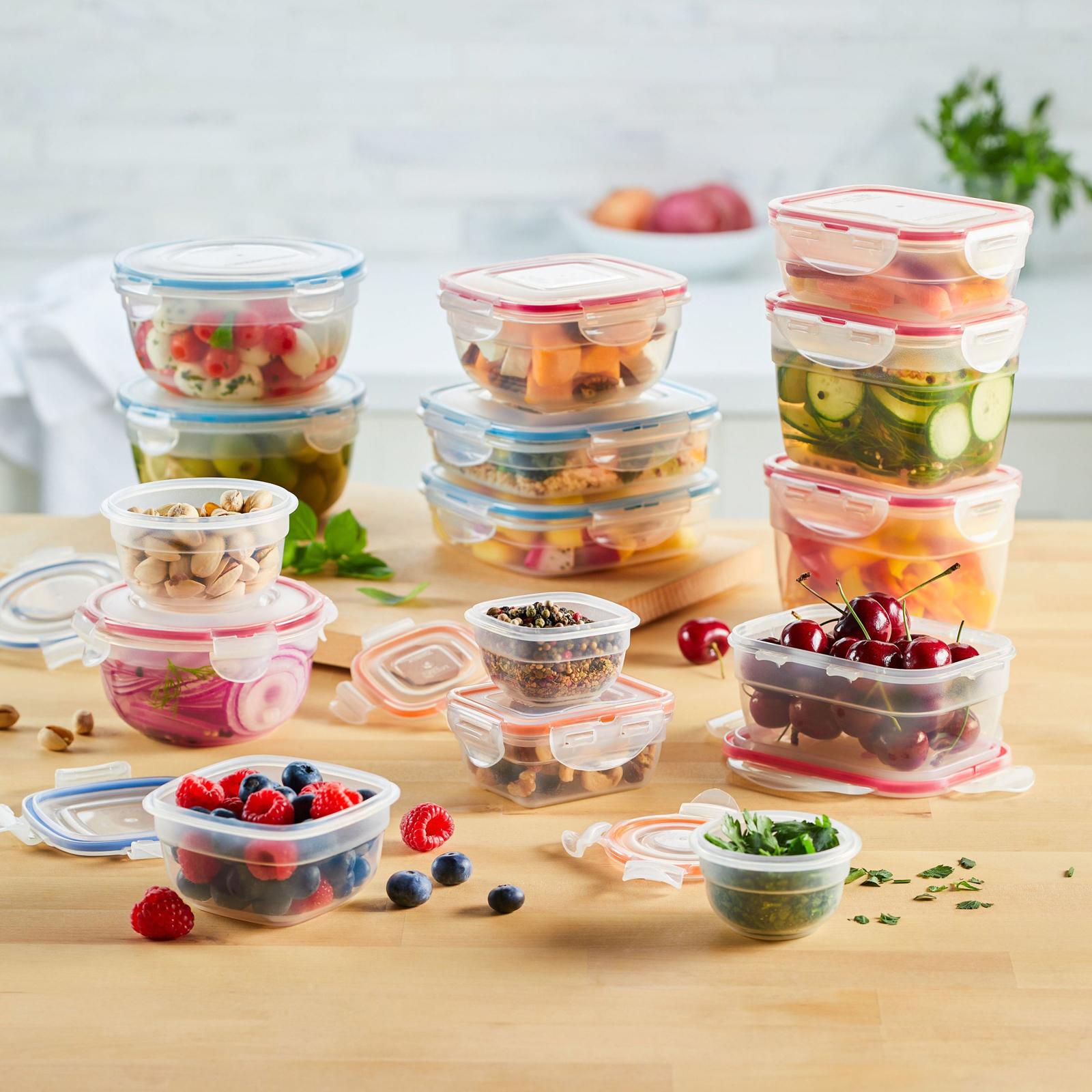 Color Mates 30-Piece Storage Container Set 15 Color Mates 30-Piece Storage Container Set