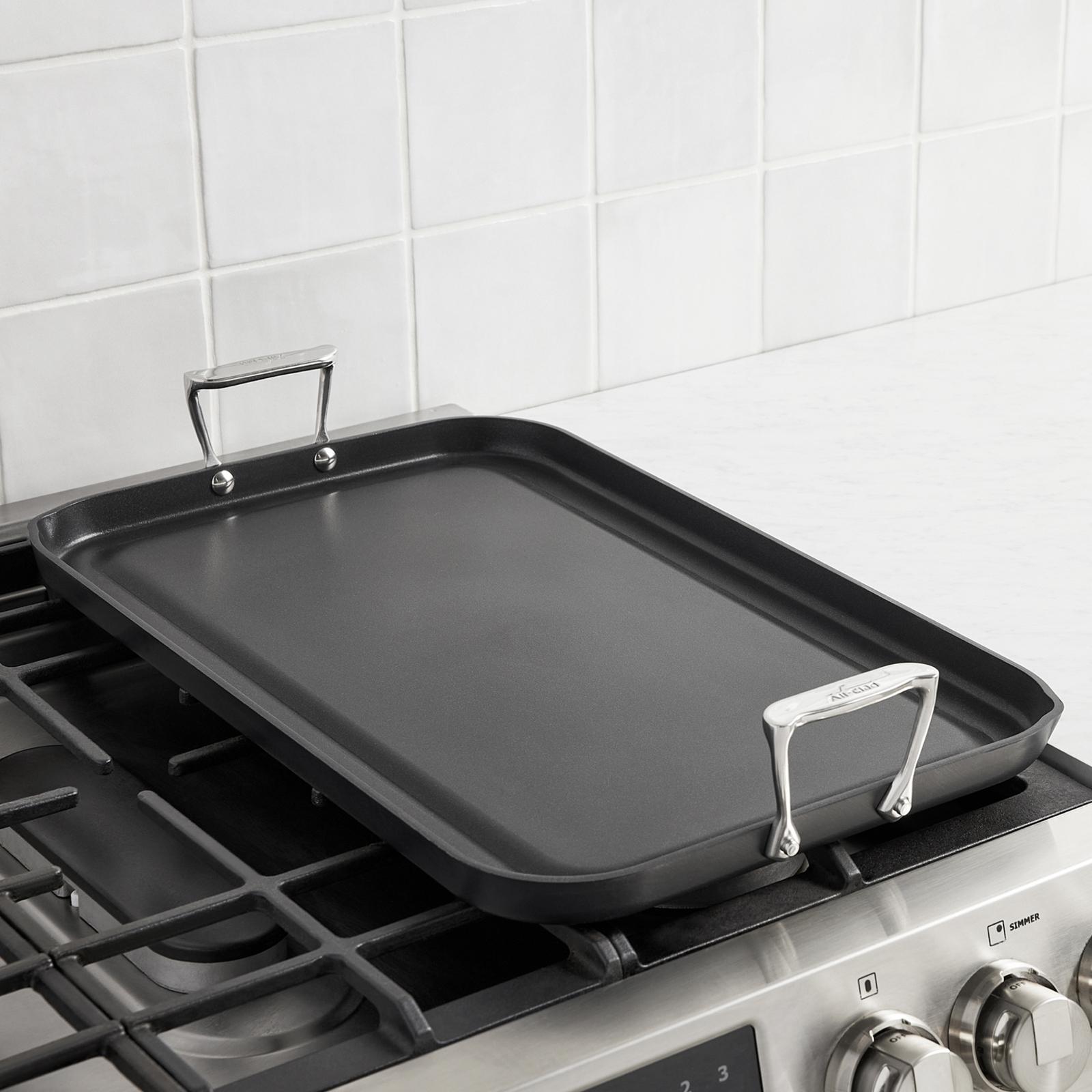 HA1 Expert Hard Anodized Nonstick Double-Burner Griddle 3 HA1 Expert Hard Anodized Nonstick Double-Burner Griddle