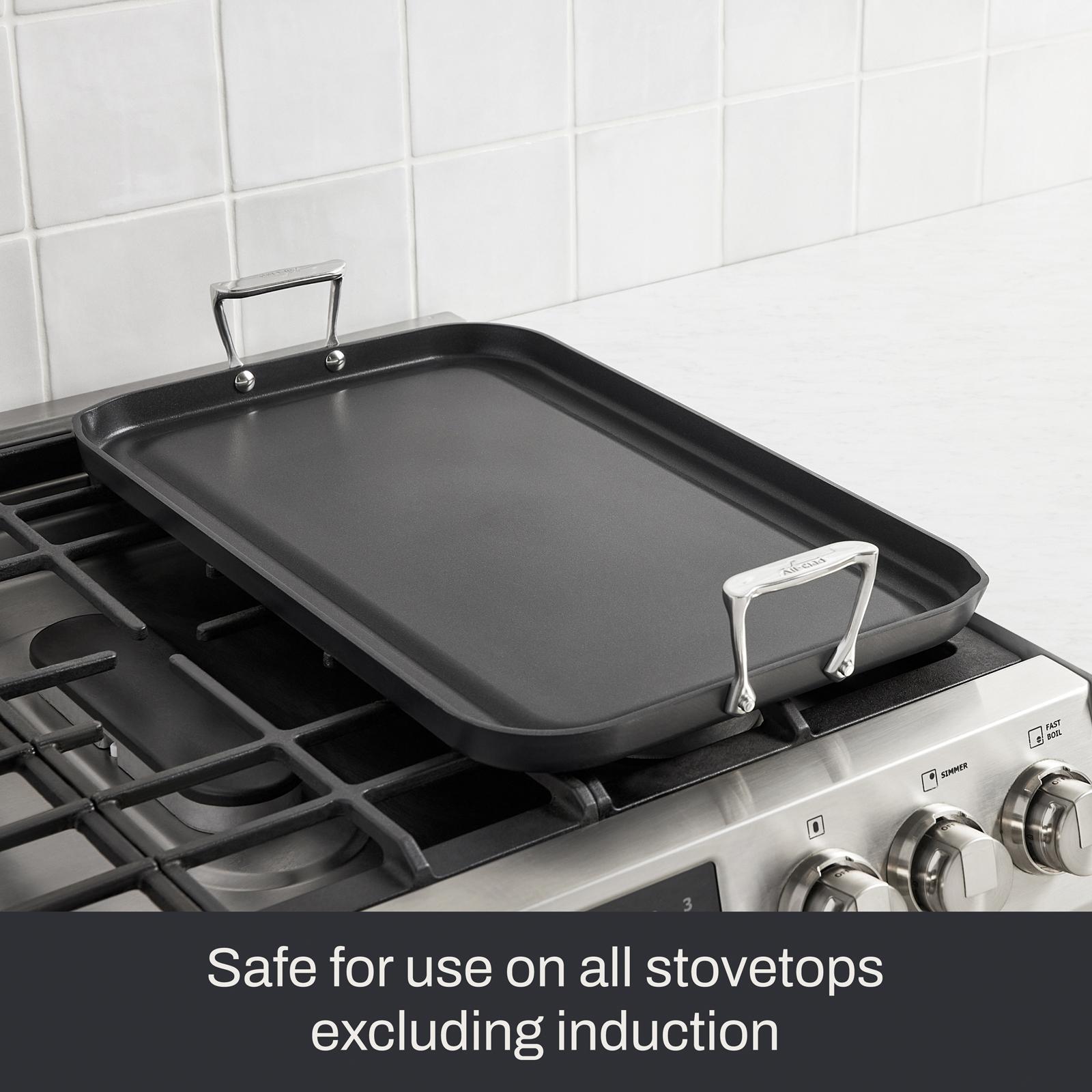 HA1 Expert Hard Anodized Nonstick Double-Burner Griddle 4 HA1 Expert Hard Anodized Nonstick Double-Burner Griddle