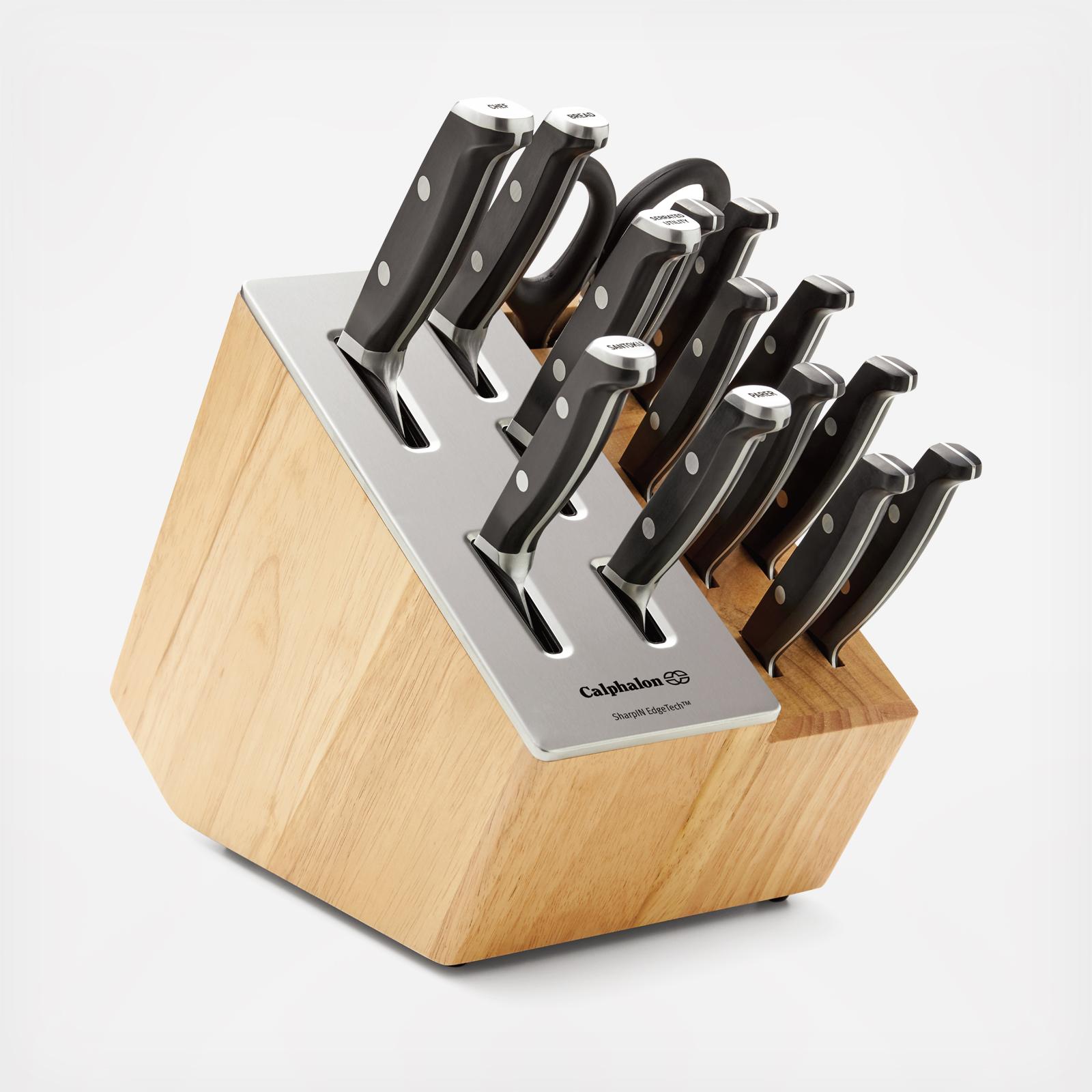 Premier 15-Piece Knife Set with SharpIN Edgetech 2 Premier 15-Piece Knife Set with SharpIN Edgetech