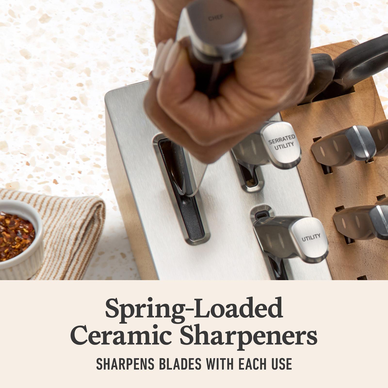 Premier 15-Piece Knife Set with SharpIN Edgetech 3 Premier 15-Piece Knife Set with SharpIN Edgetech