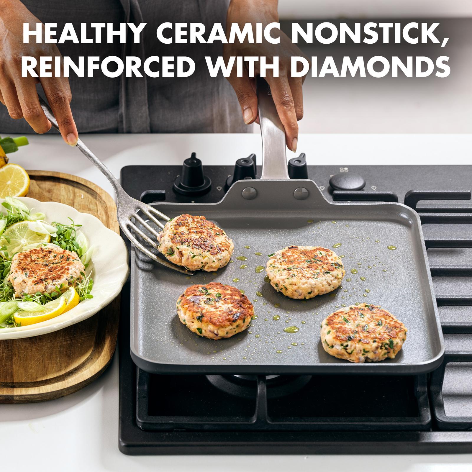 Chatham Black Ceramic Non-Stick Griddle 2 Chatham Black Ceramic Non-Stick Griddle