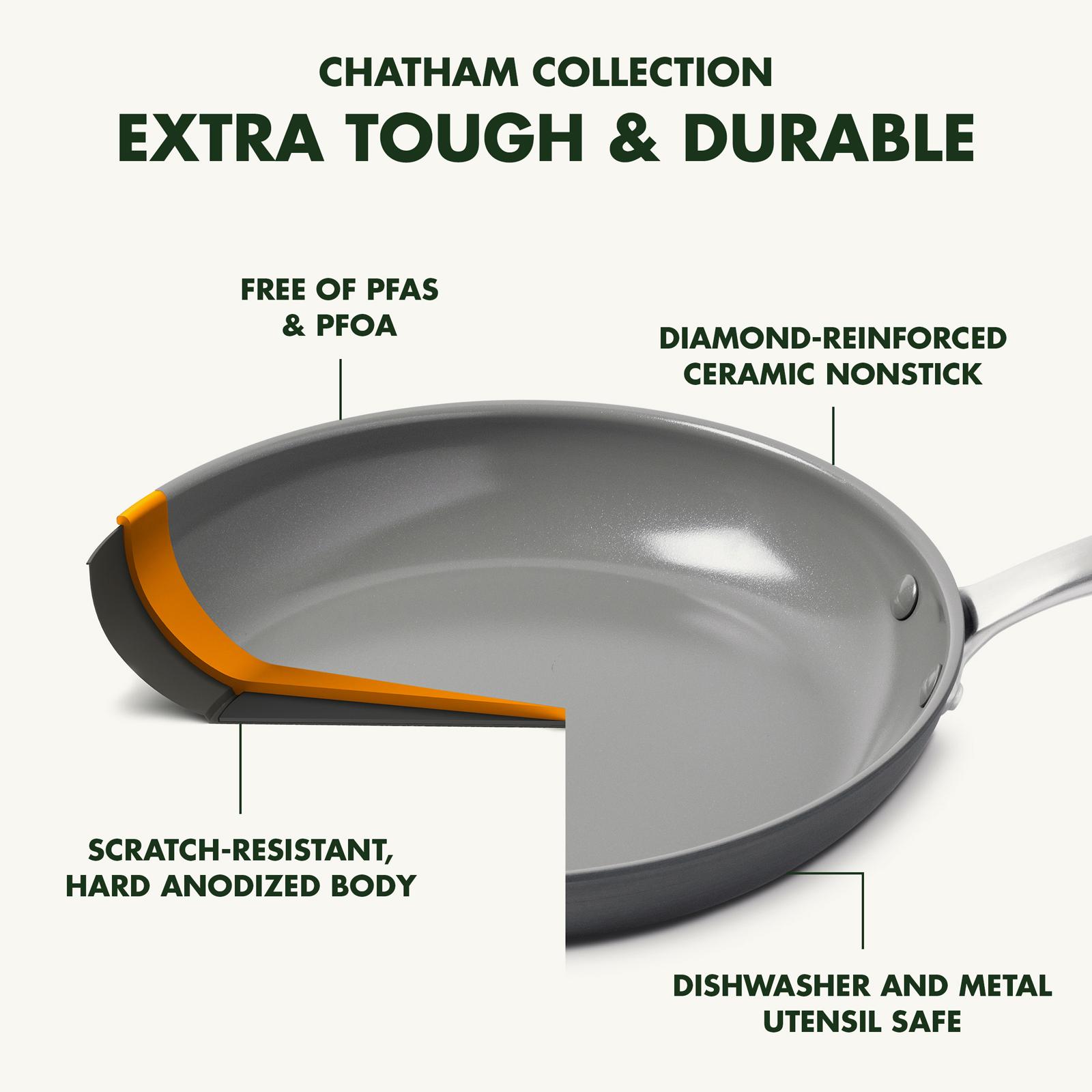 Chatham Black Ceramic Non-Stick Griddle 5 Chatham Black Ceramic Non-Stick Griddle