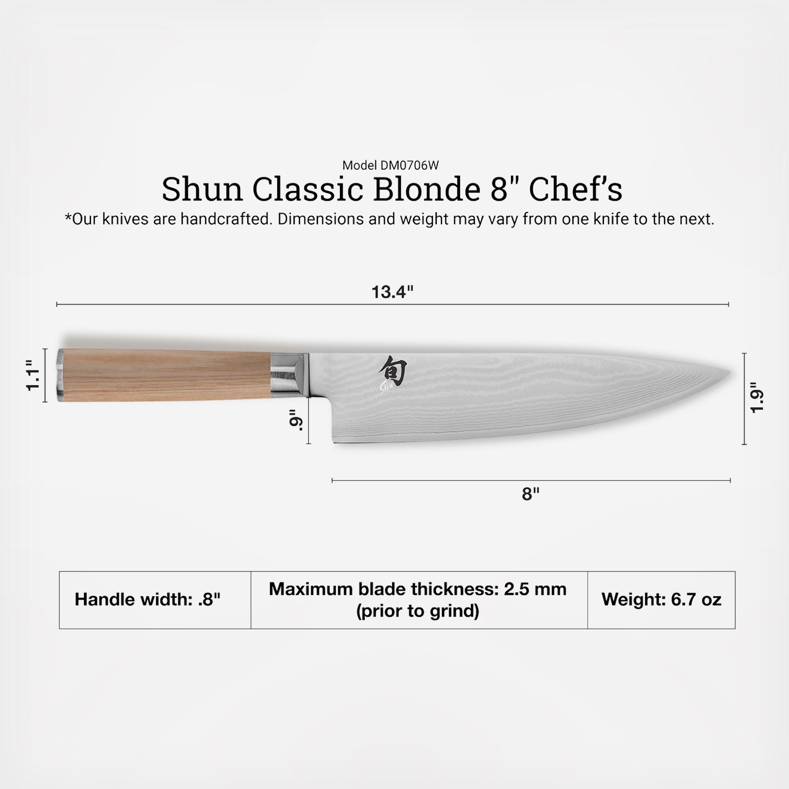 Classic 8" Chef's Knife 3 Classic 8" Chef's Knife
