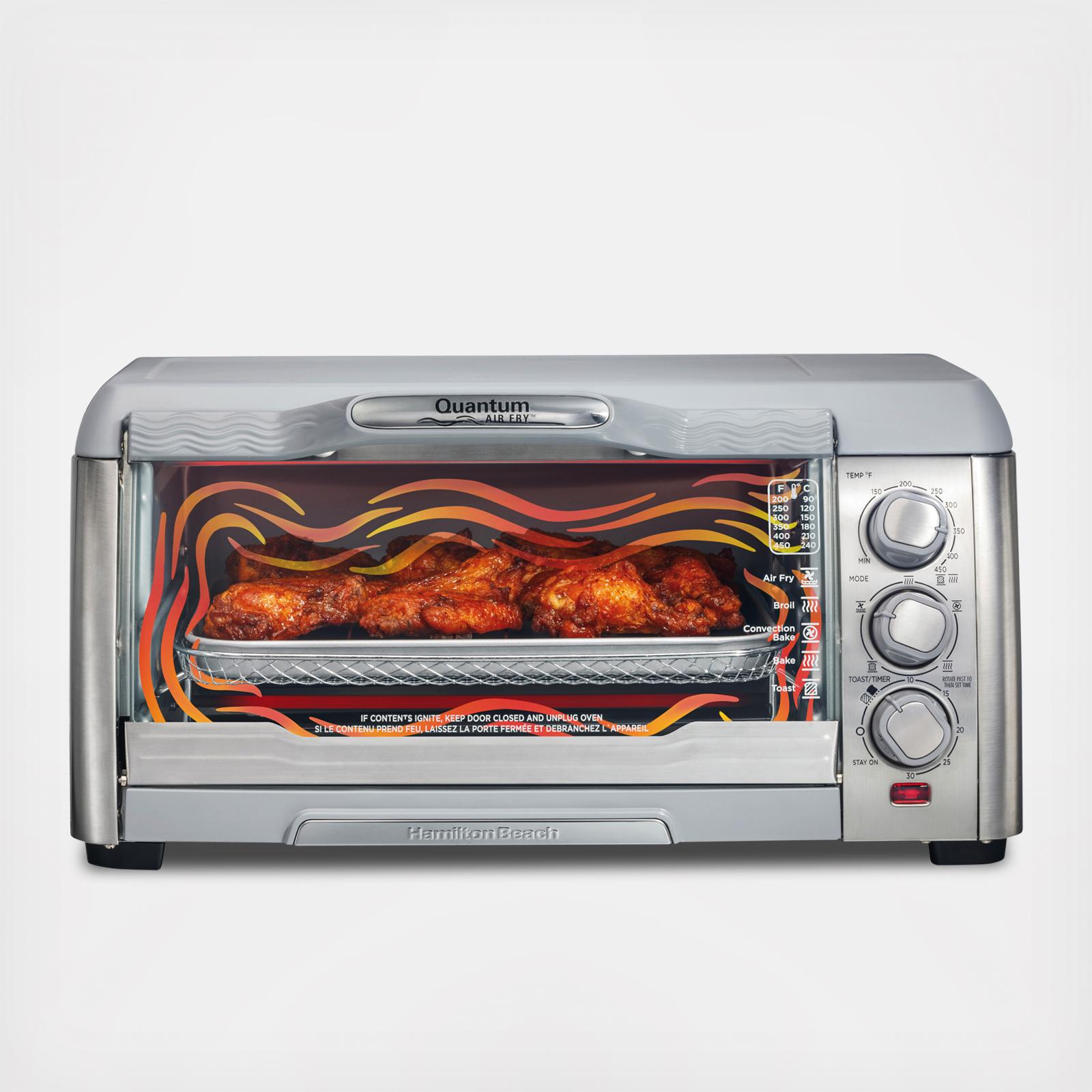 Air Fryer Toaster Oven with Quantum Air Fry Technology