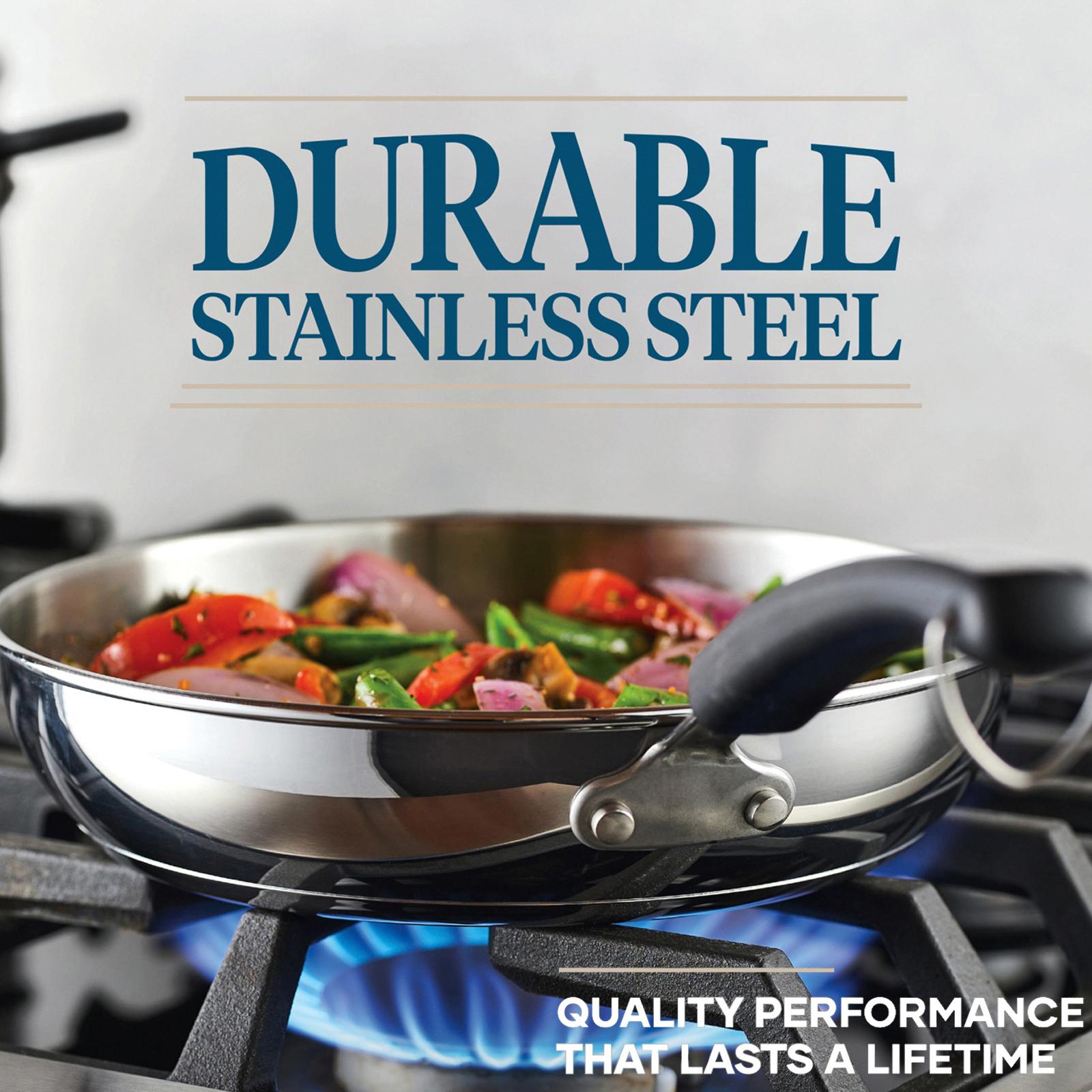 Brilliance 10-Piece Stainless Steel Cookware Set 3 Brilliance 10-Piece Stainless Steel Cookware Set